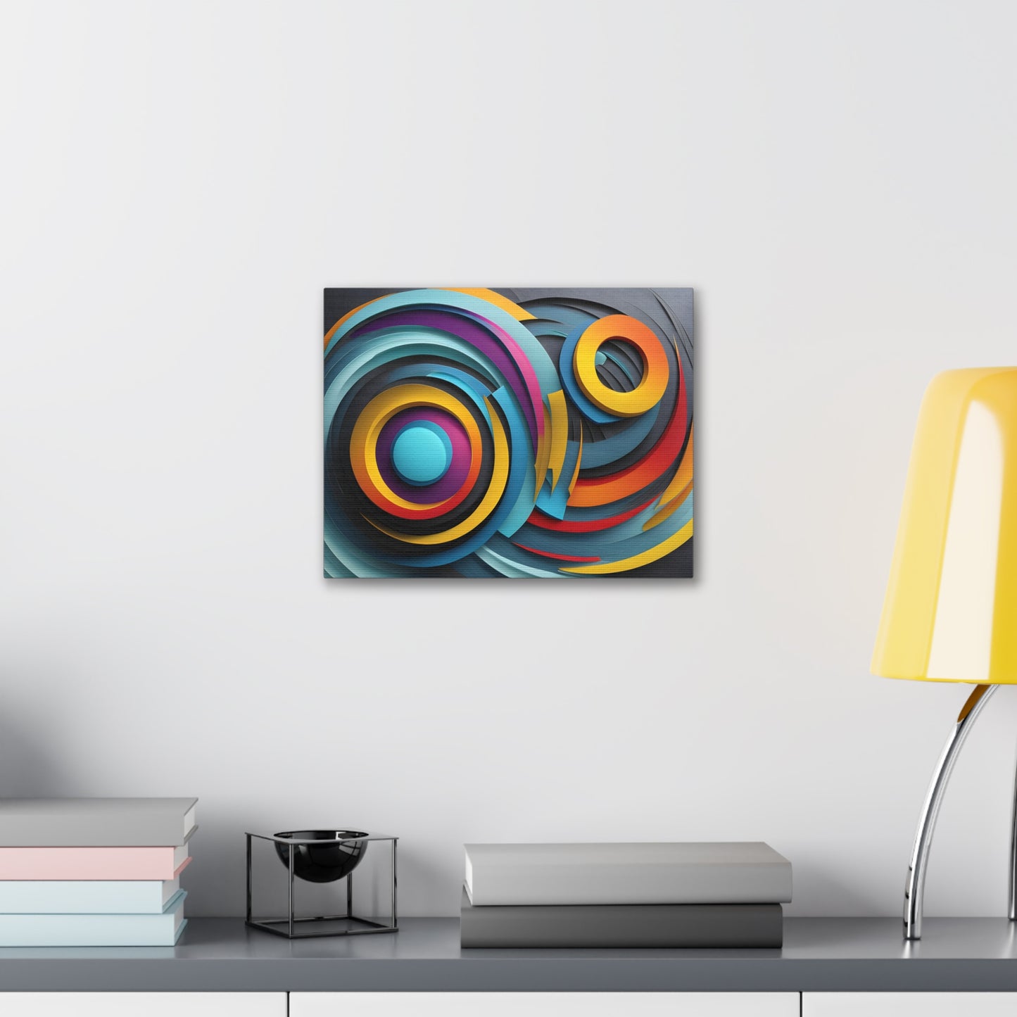 Aurora Canvas: Abstract Wall Décor