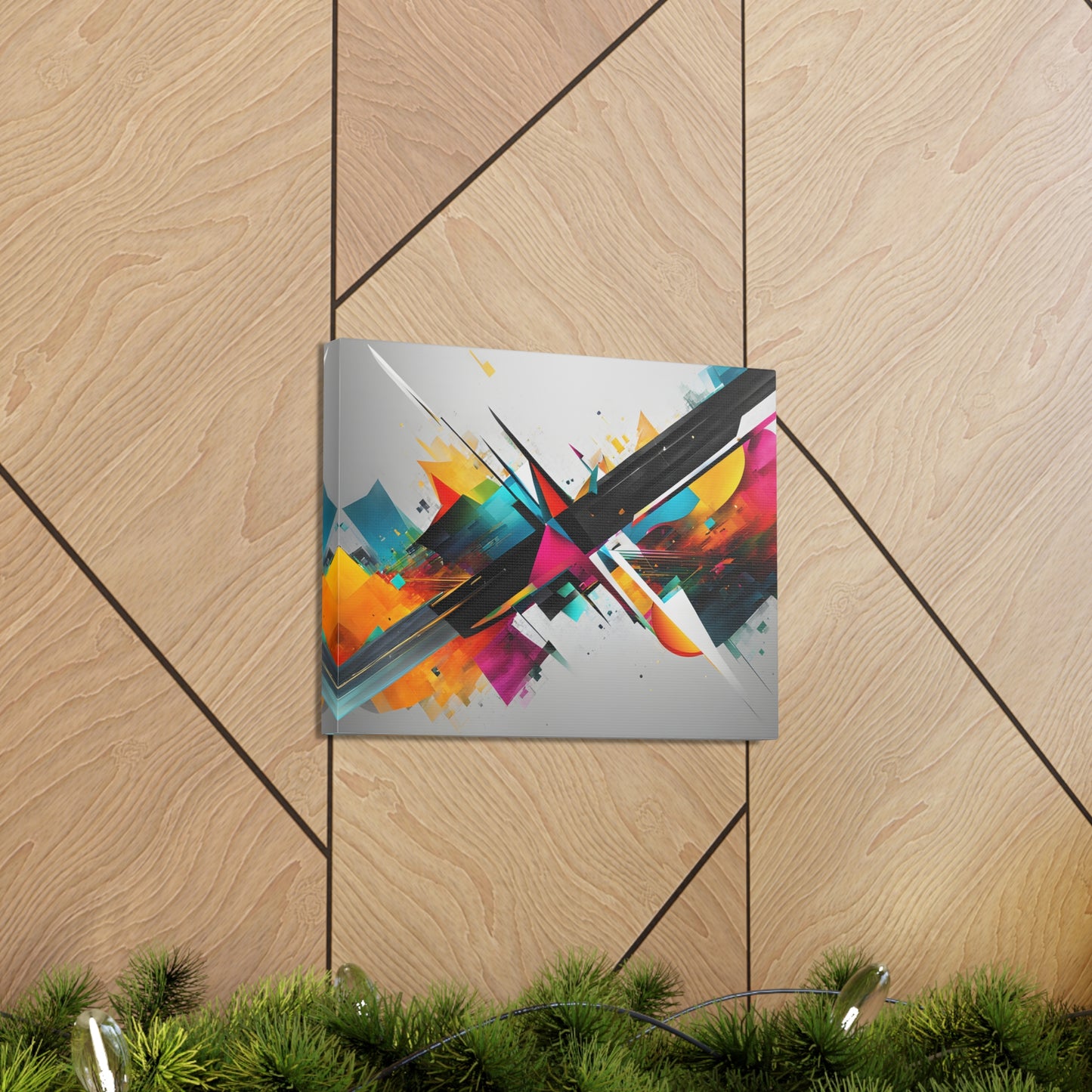 Prismatic Whispers: Abstract Wall Décor