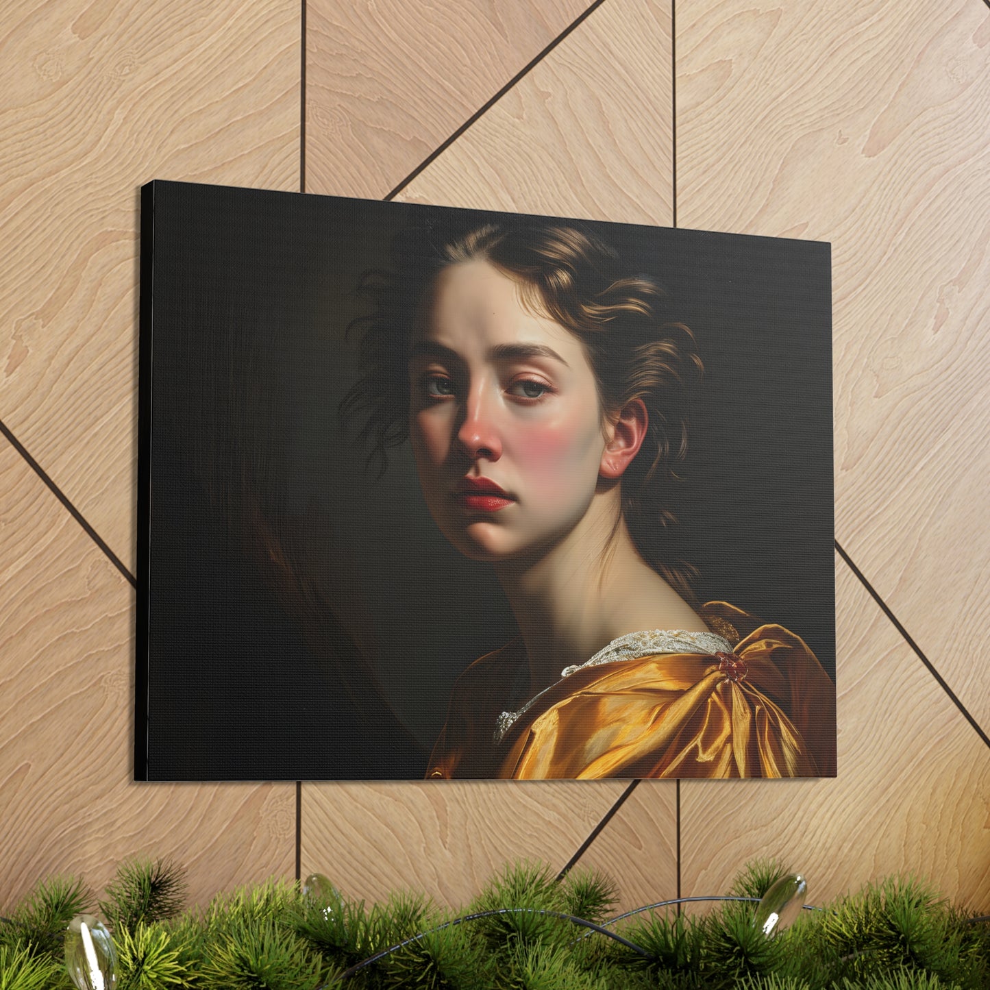 Humility: Classic Oil Painting Wall Décor