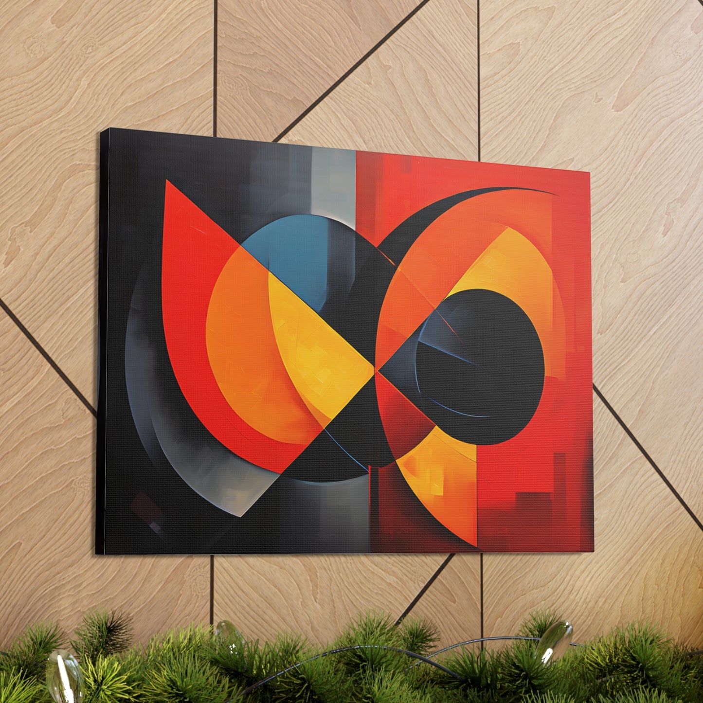 Warm Embrace: Abstract Wall Décor