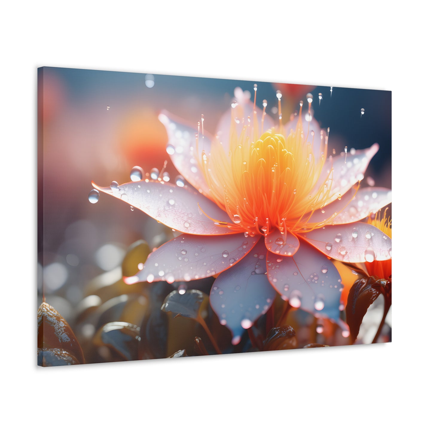 Rainy Blossom: Floral Wall Décor