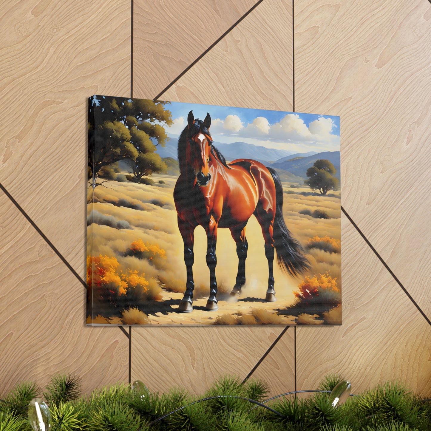 Serene Horse: Animal Wall Décor