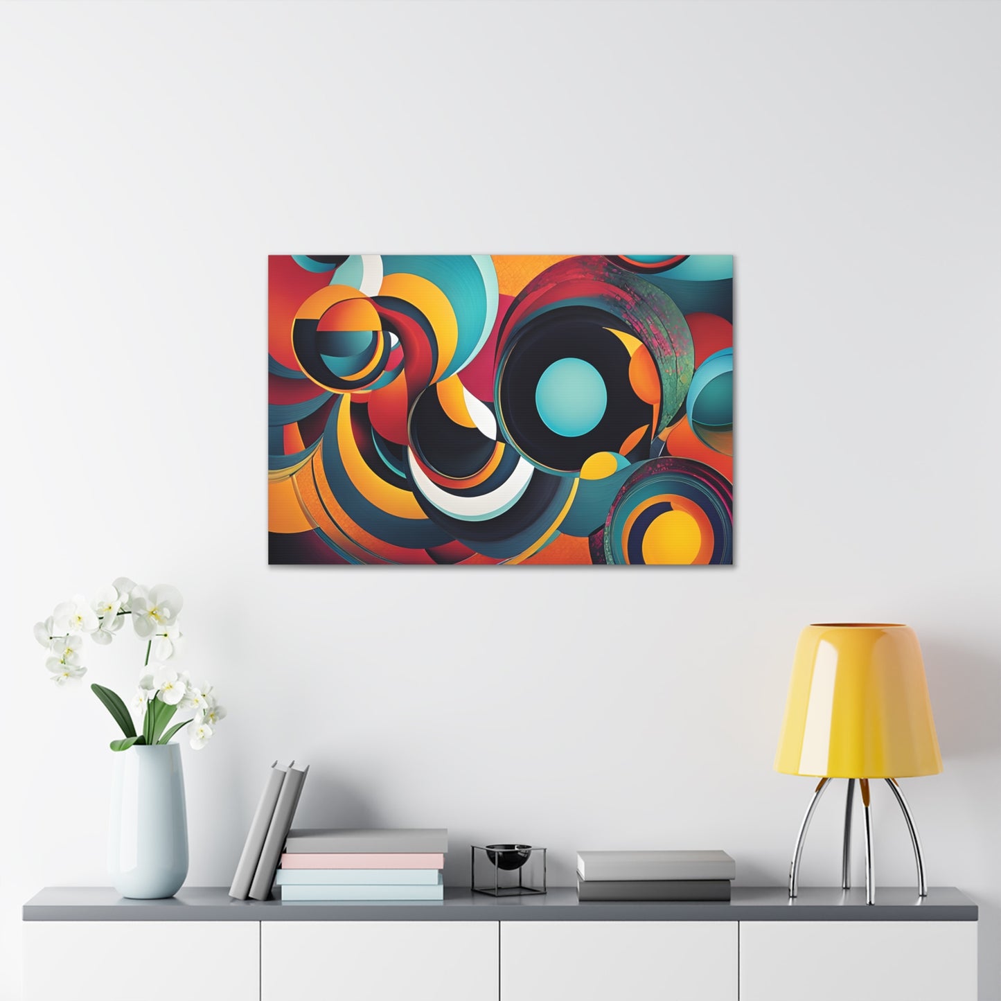 Infinite Whirl: Abstract Wall Décor