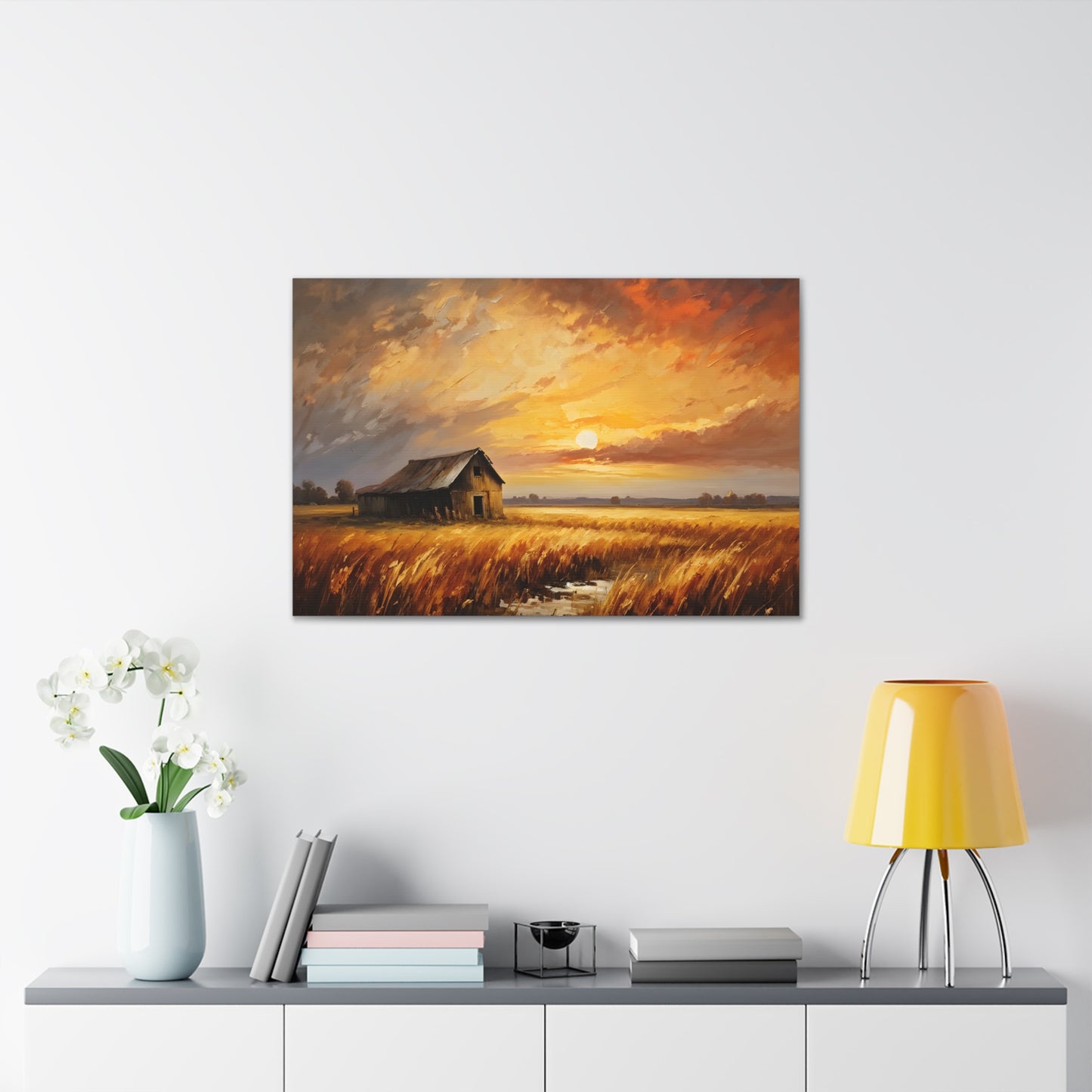 Tranquil Path: Classic Oil Painting Wall Décor