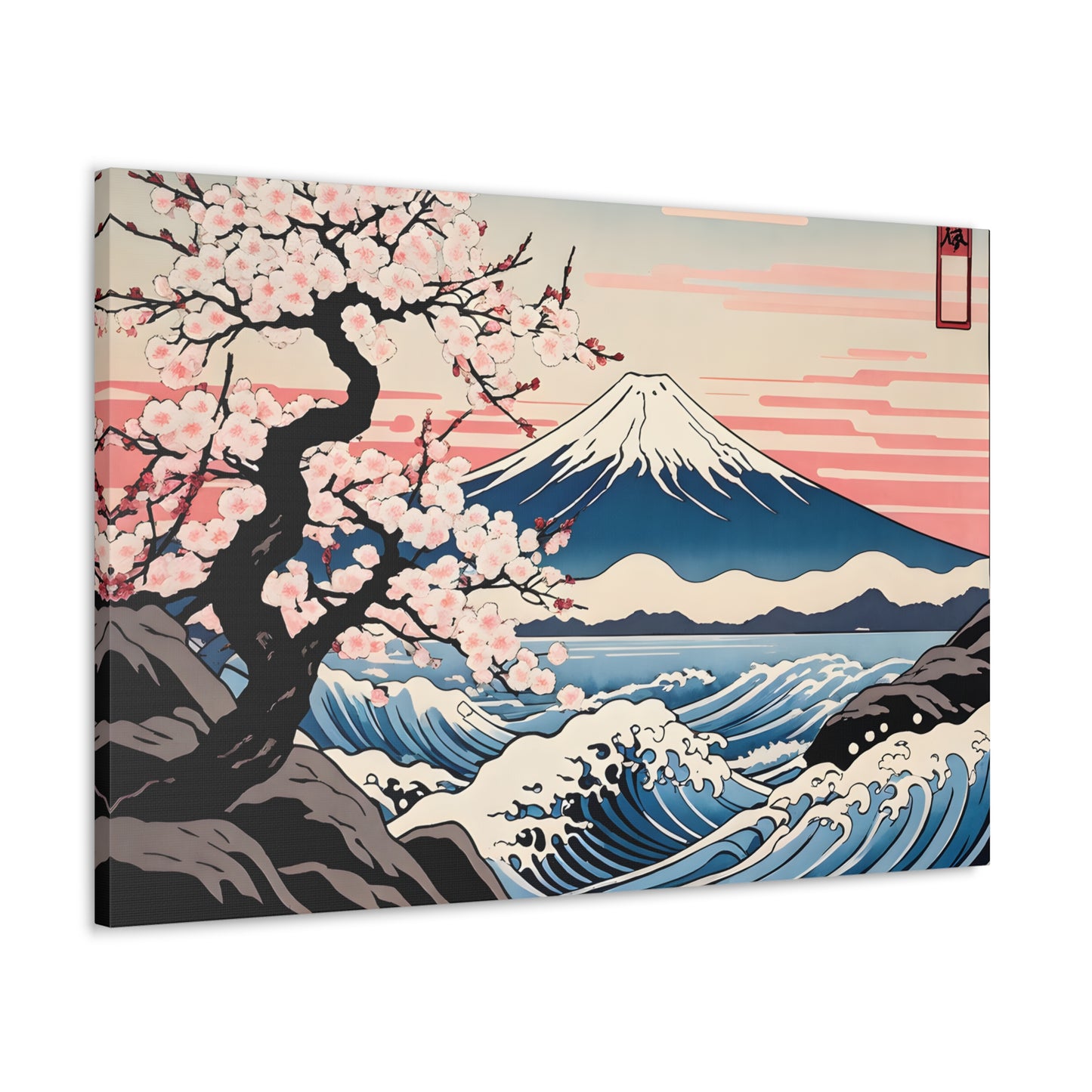 Enchanted Bloom: Ukiyo-e Wall Décor