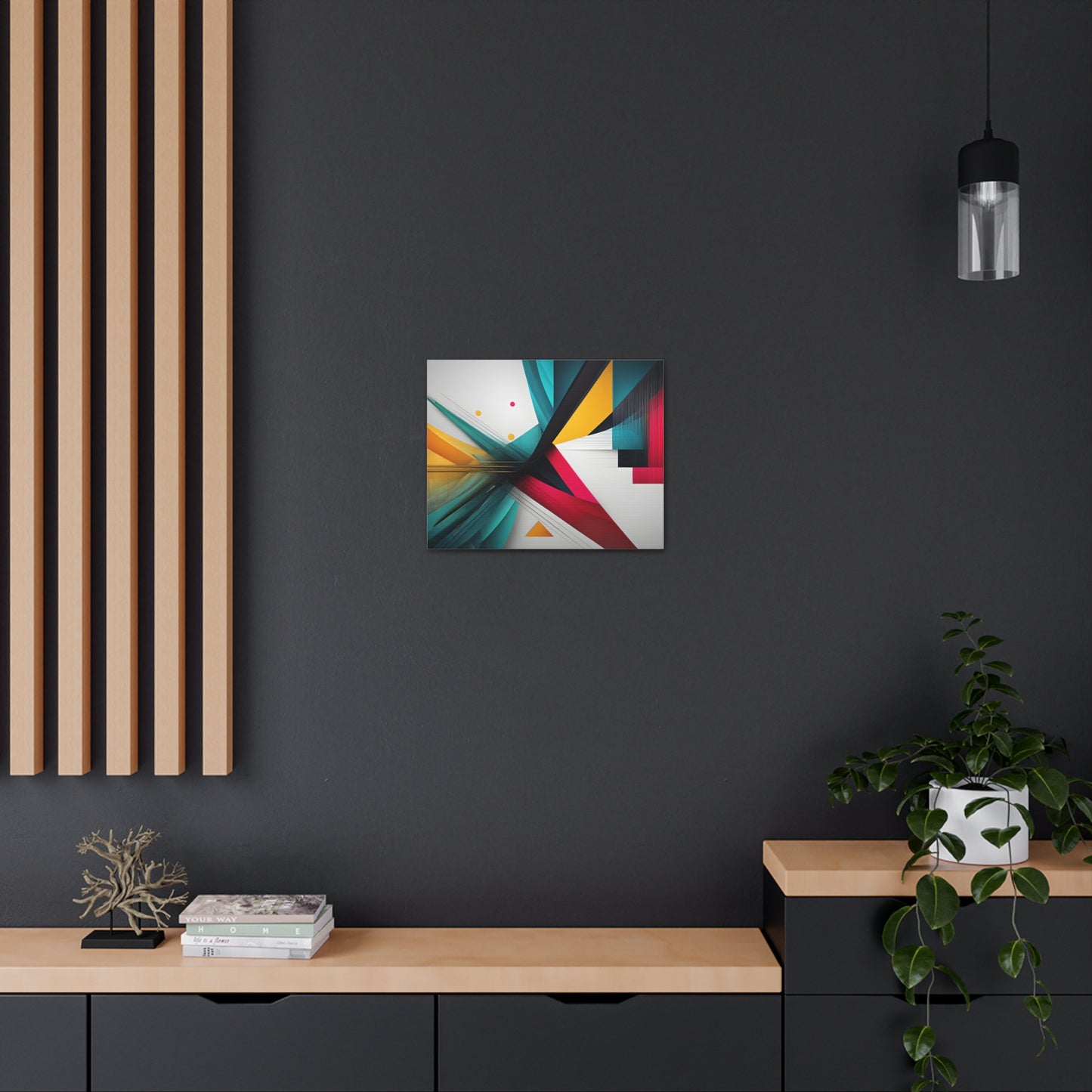 Vivid Resonance: Abstract Wall Décor