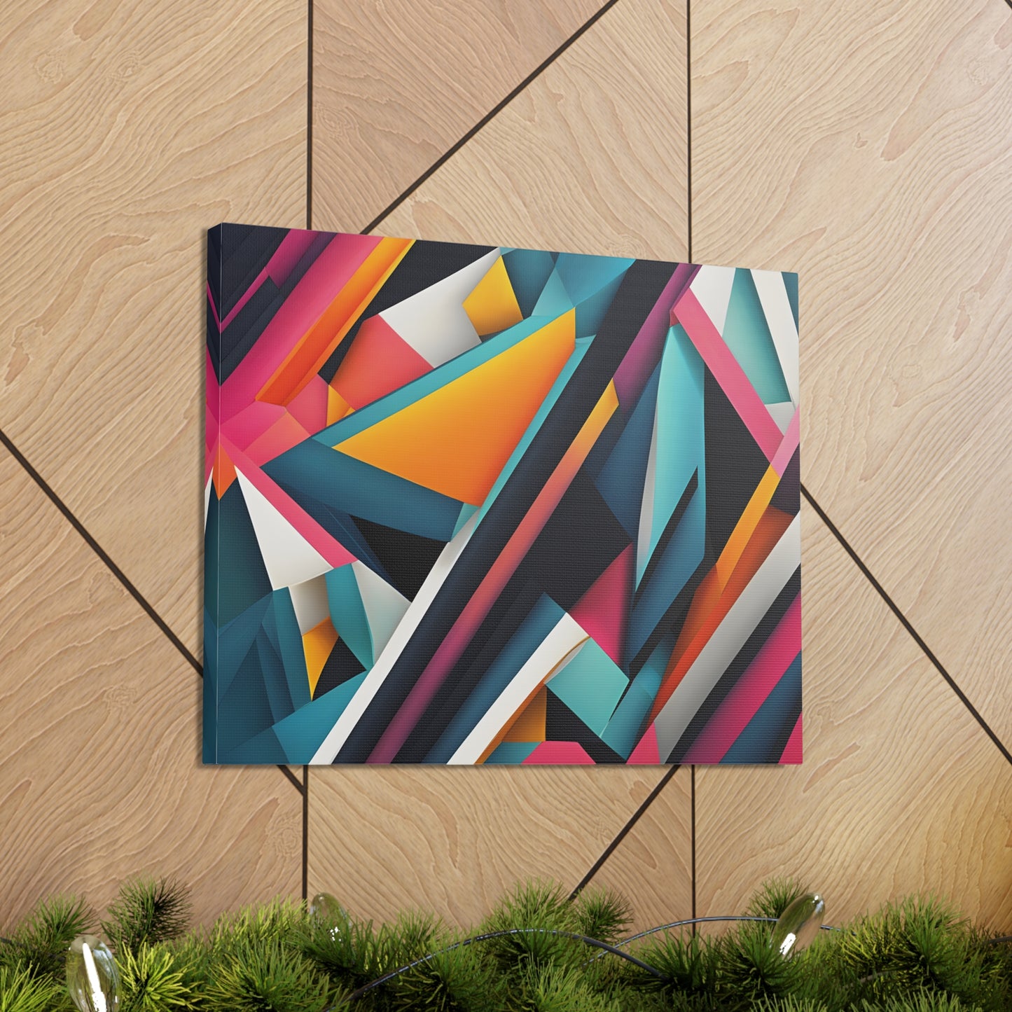 Infinite Streams: Abstract Wall Décor