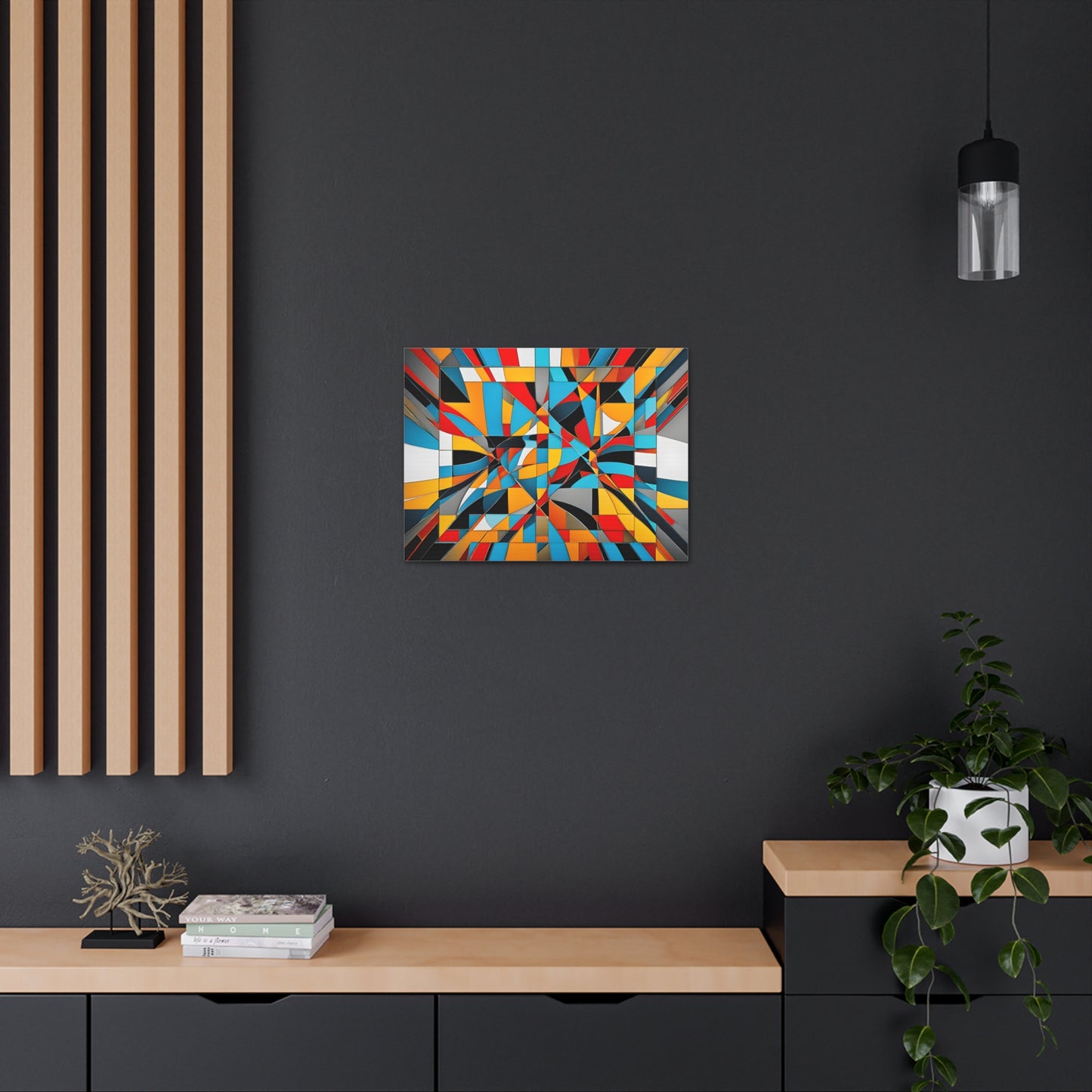 Chromatic Dreams: Abstract Wall Décor