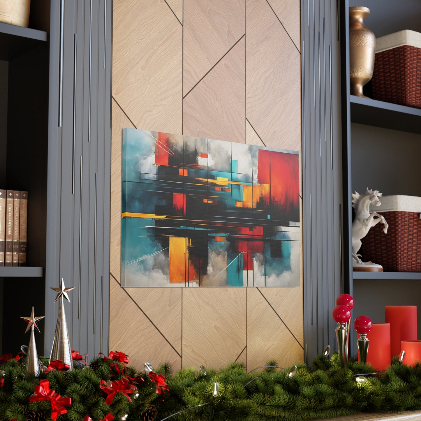 Dreamscape Pathways: Abstract Wall Décor