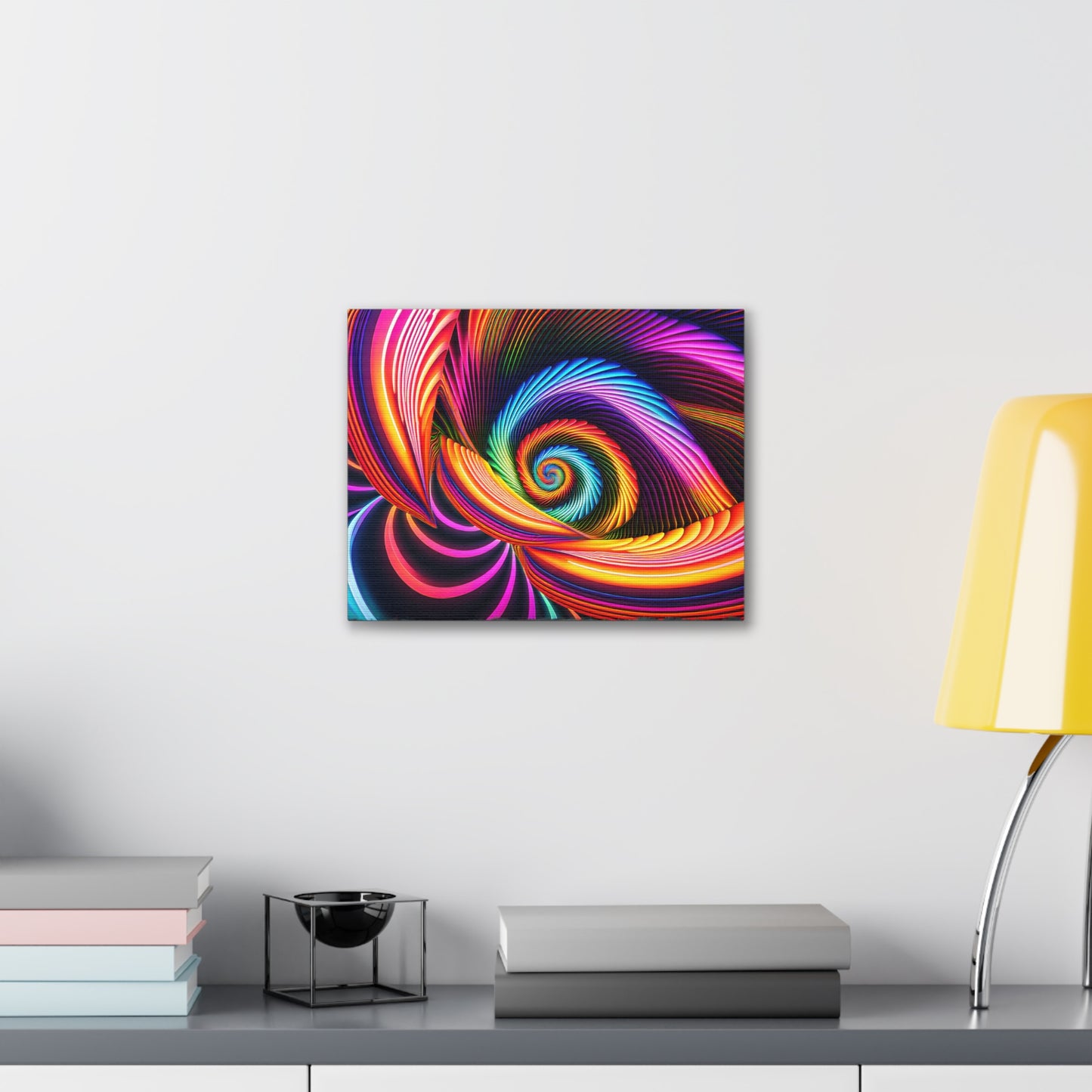 Neon Nebula: Psychedelic Wall Décor