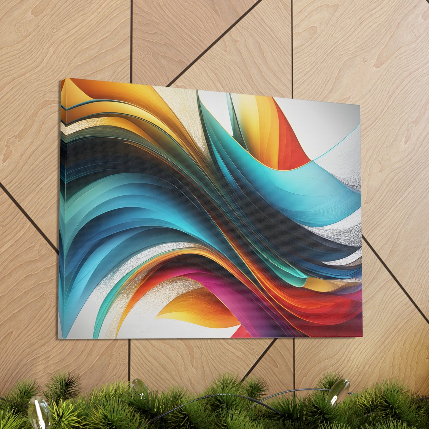 Elysian Pathways: Abstract Wall Décor