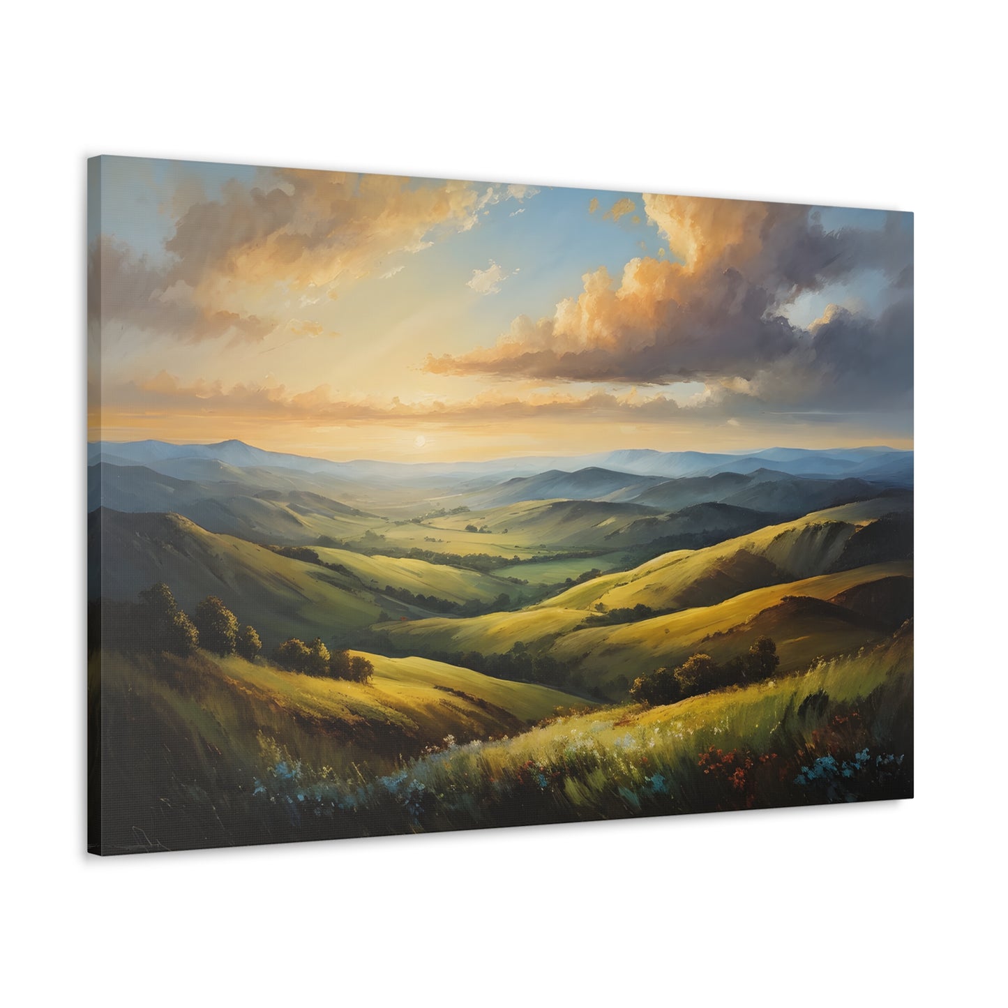 Tranquil Brook: Classic Oil Painting Wall Décor