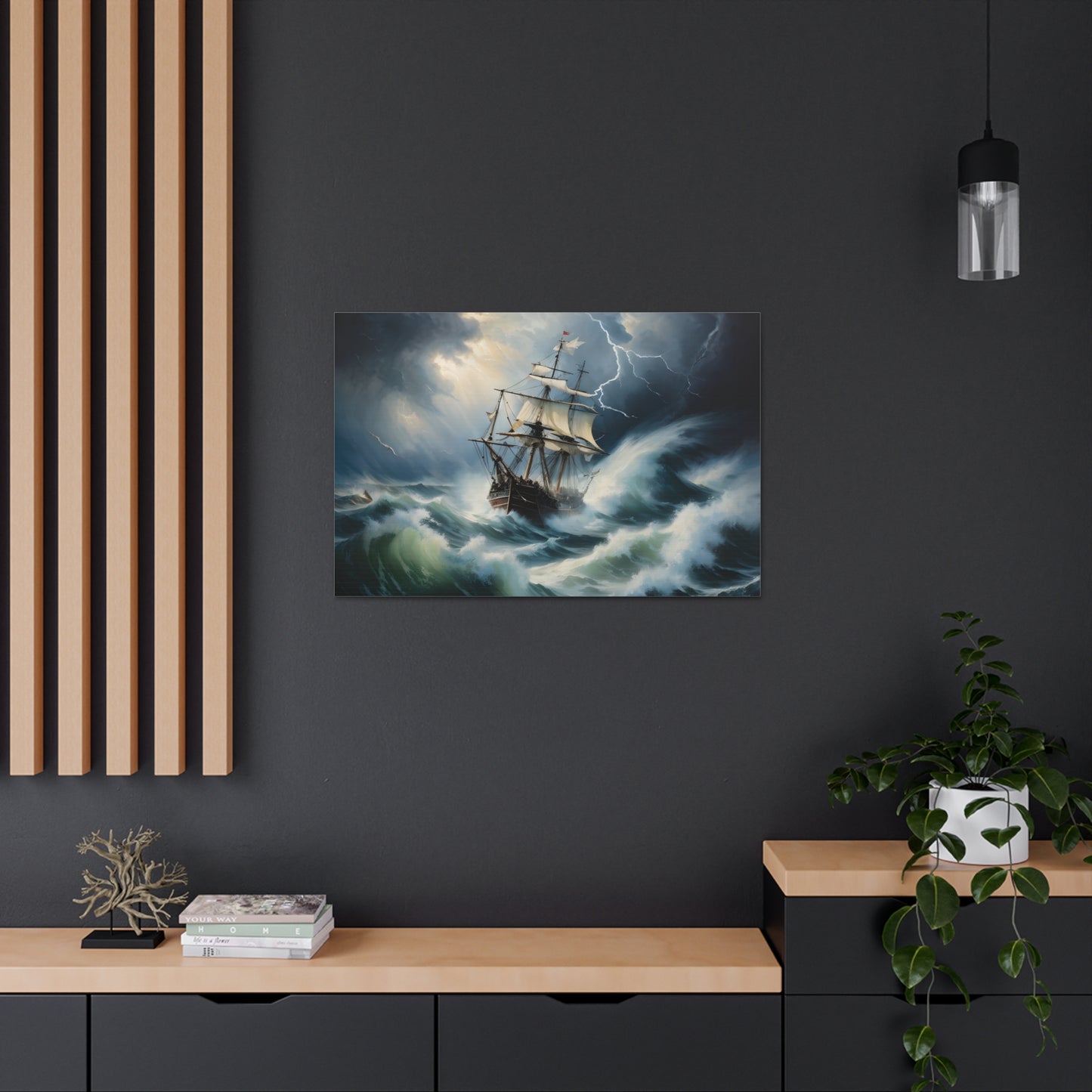 Stormy Solstice: Nautical Wall Décor