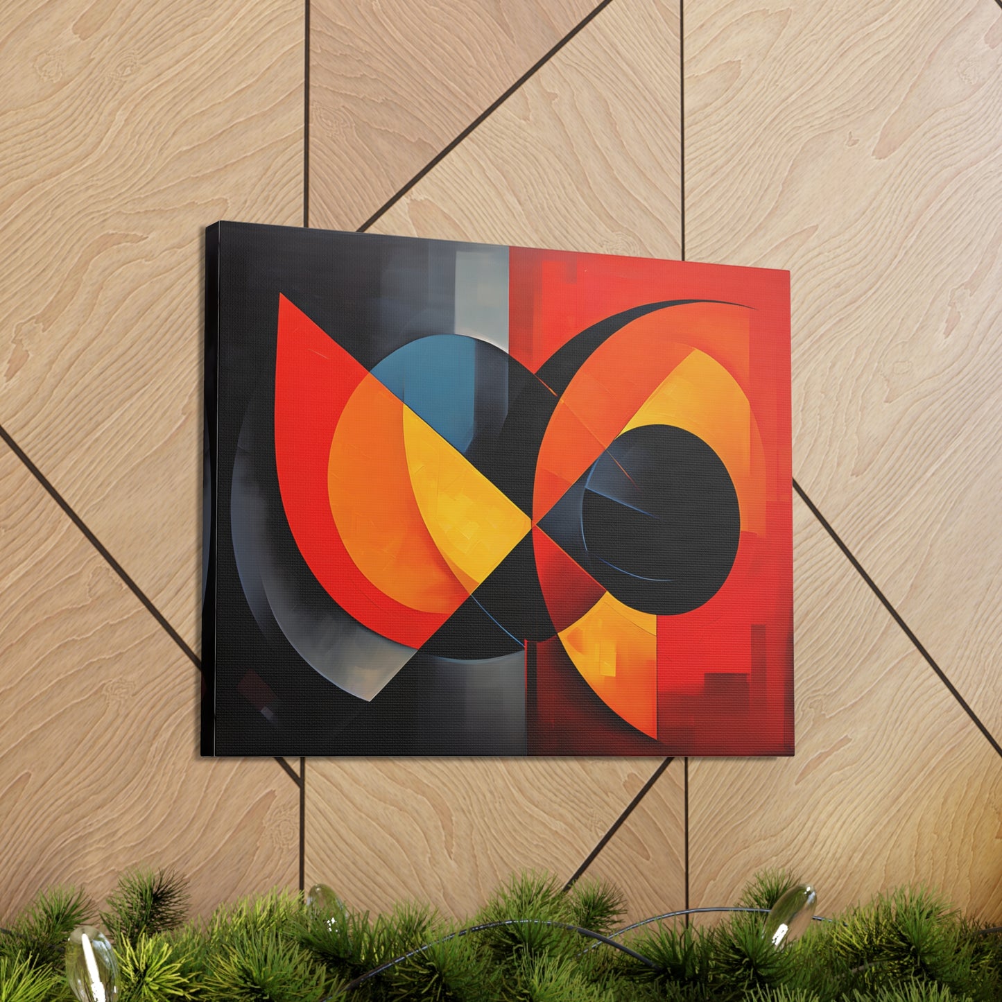 Warm Embrace: Abstract Wall Décor