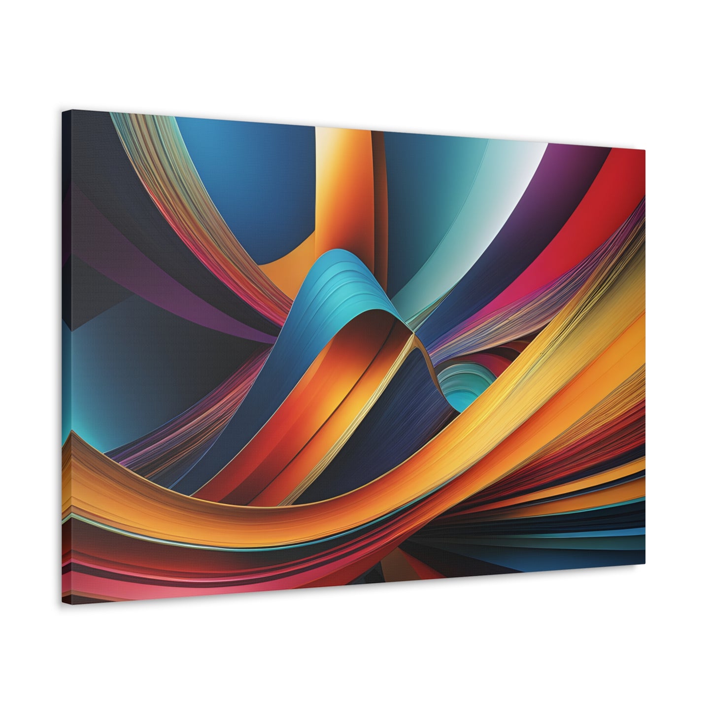 Etheric Waves: Abstract Wall Décor