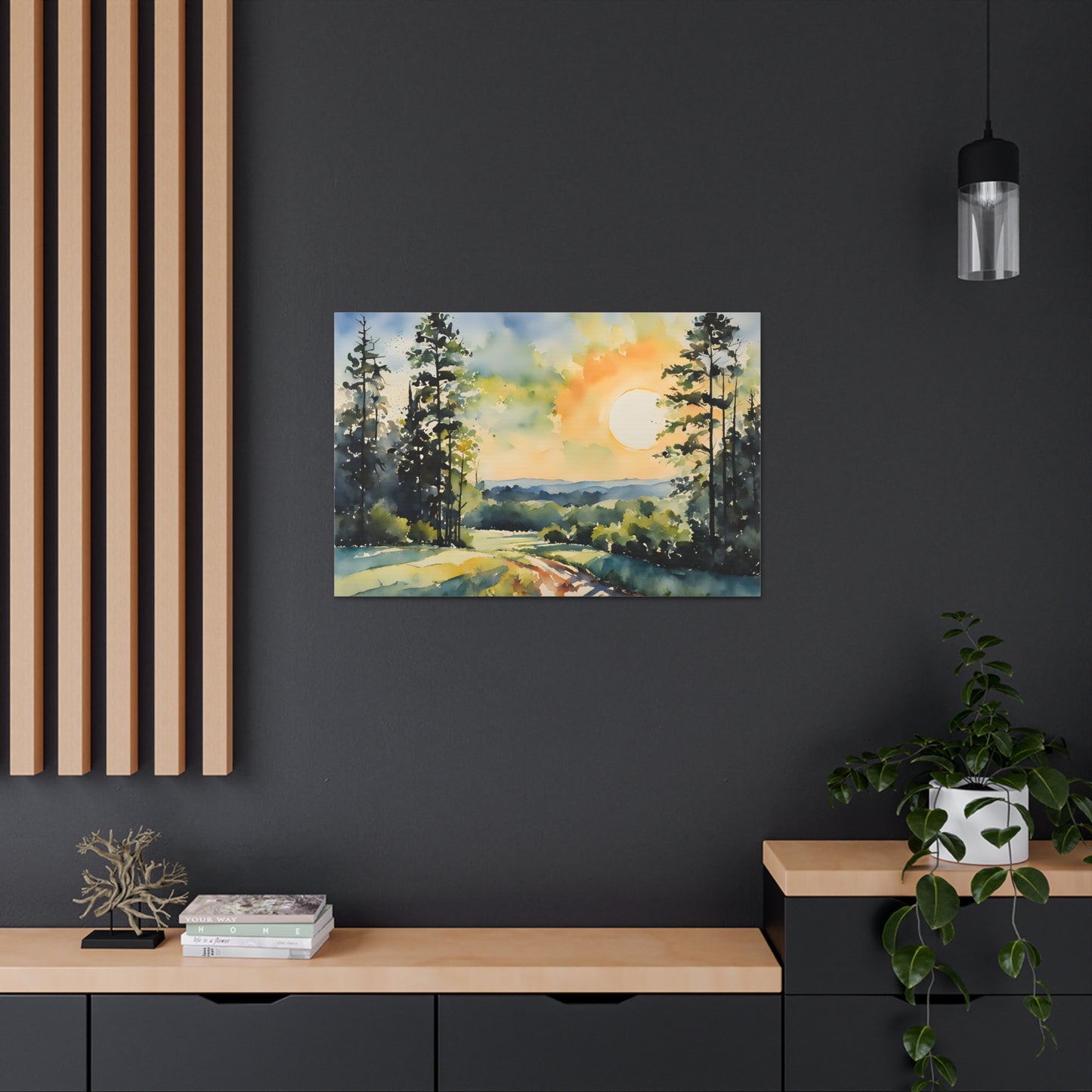 Woodland Trail: Watercolor Wall Décor