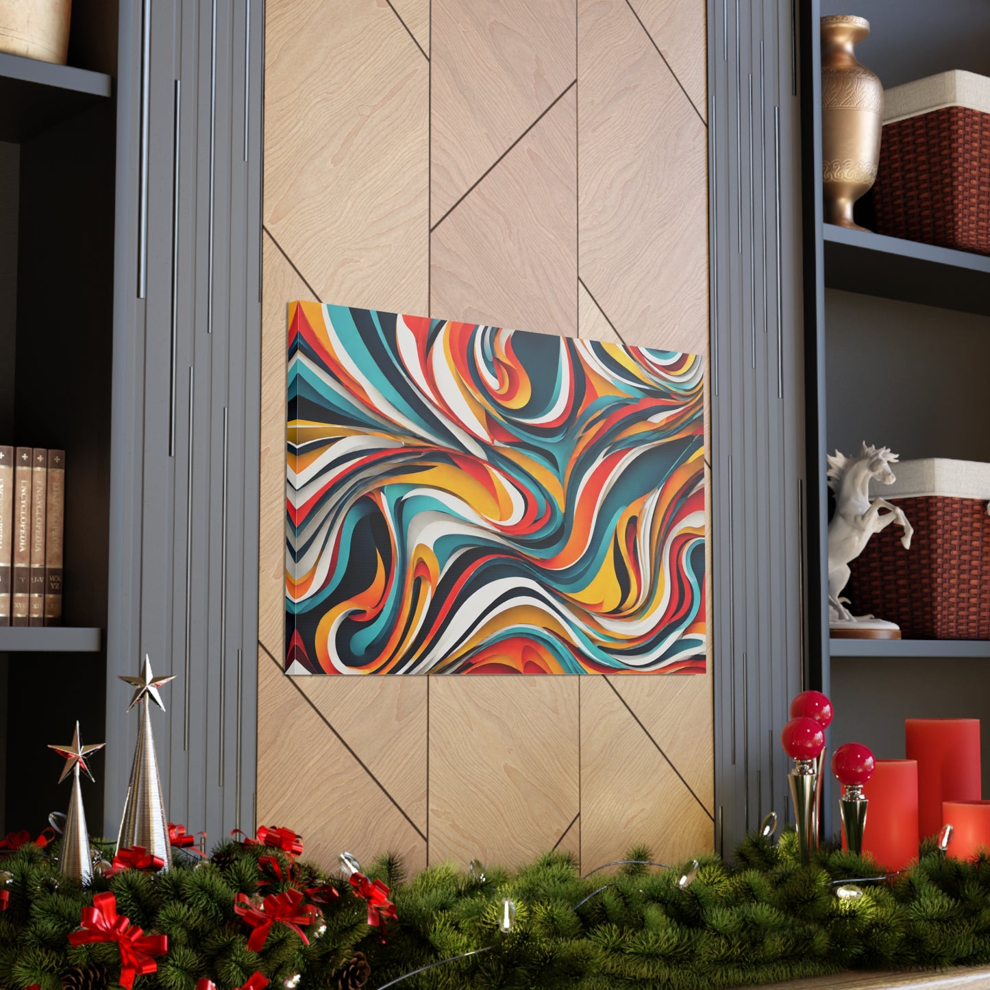 Phantasmal Flow: Abstract Wall Décor