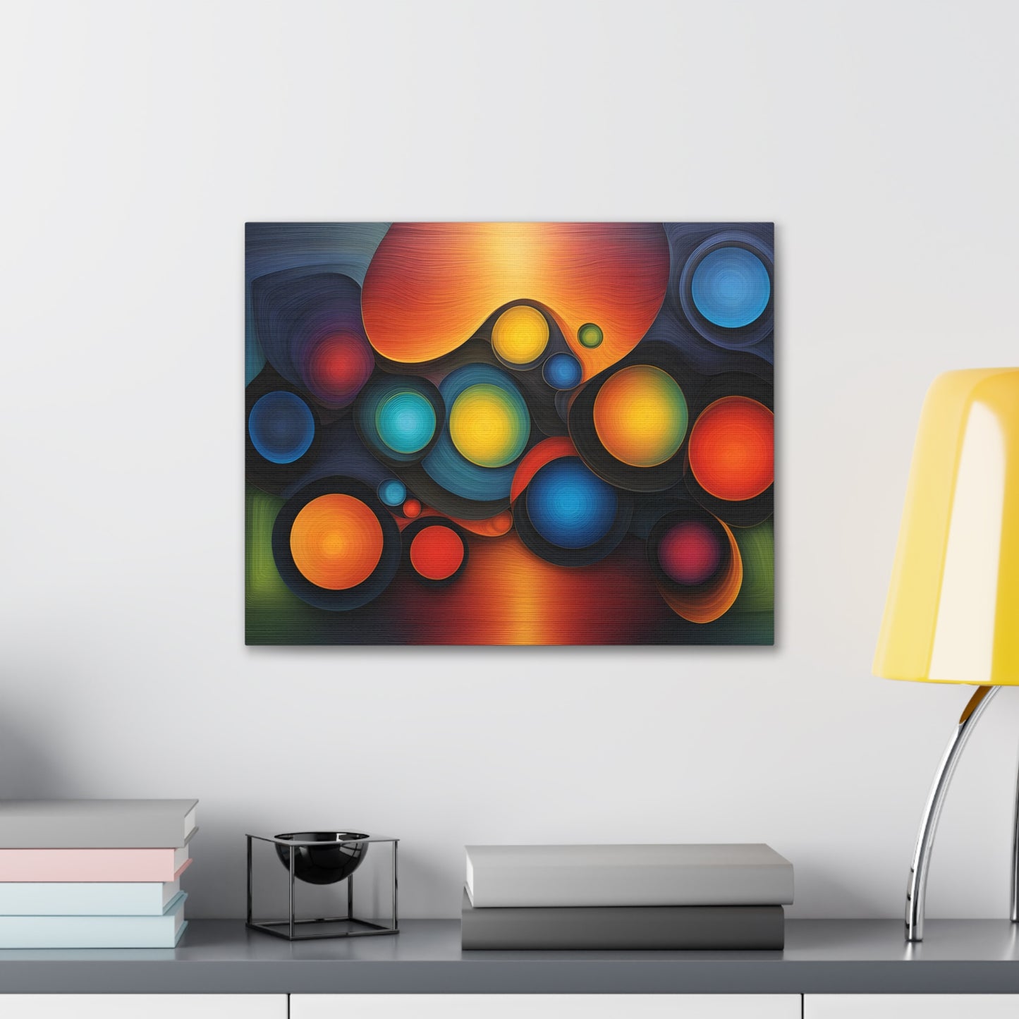 Radiant Whispers: Abstract Wall Décor