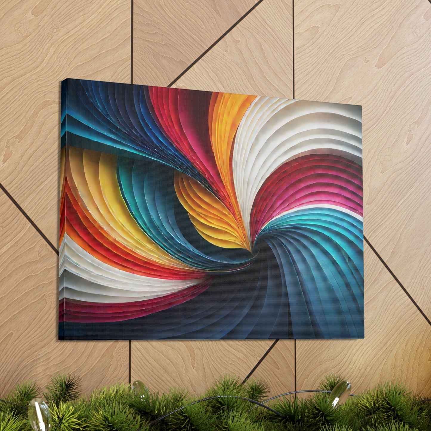 Ethereal Burst: Abstract Wall Décor