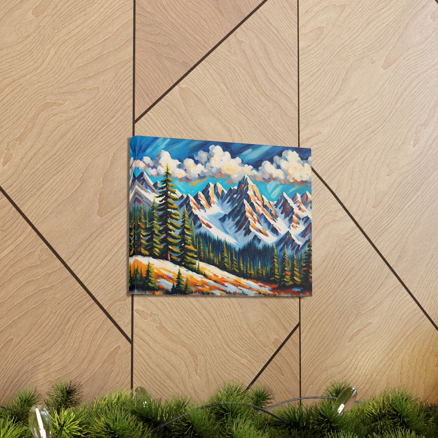 Rolling Clouds: Classic Oil Painting Wall Décor