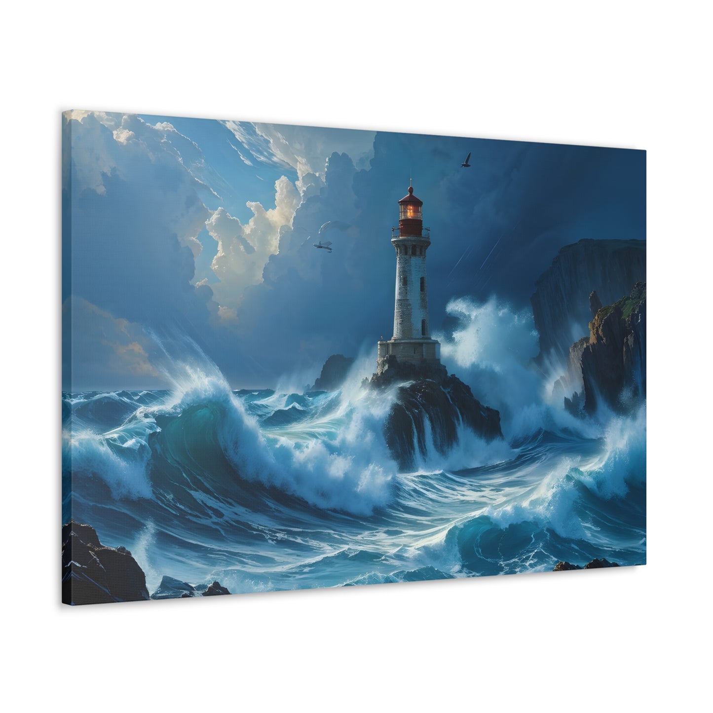 Lighthouse Lullaby: Nautical Wall Décor