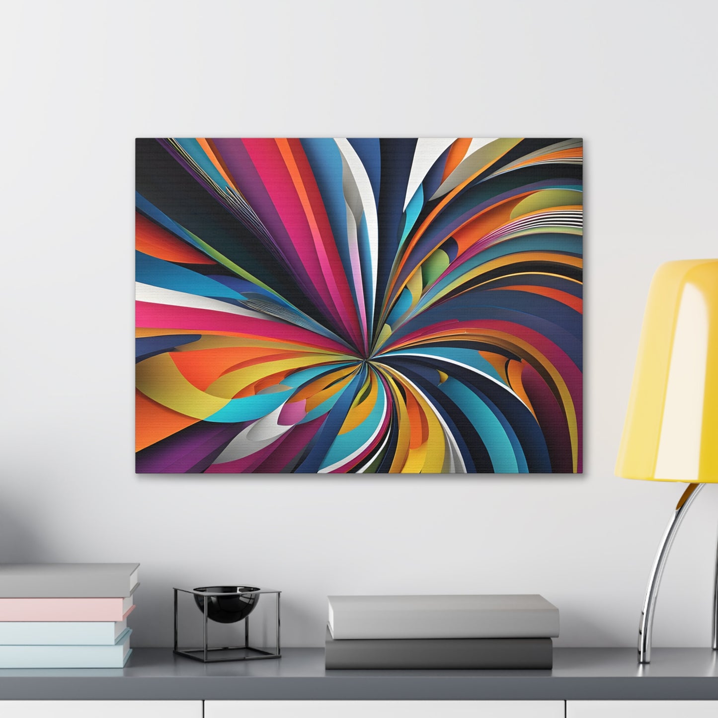 Illusory Whirl: Abstract Wall Décor