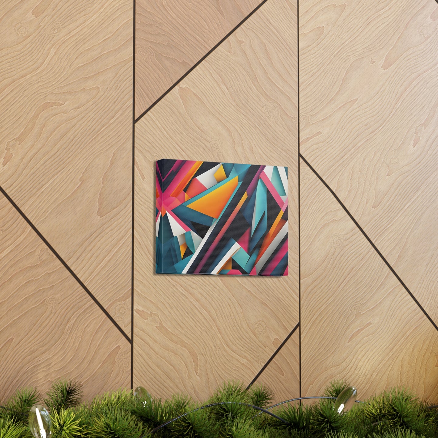 Infinite Streams: Abstract Wall Décor