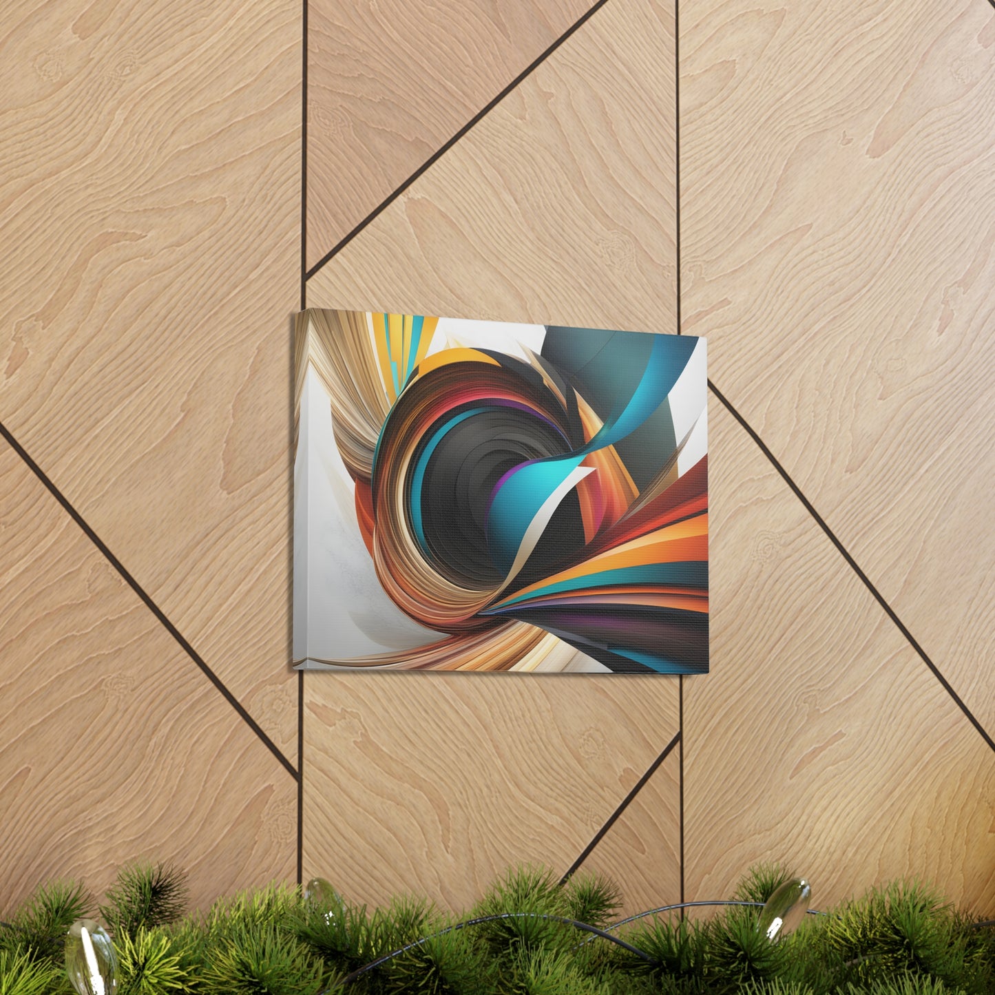 Spectrum Whirl: Abstract Wall Décor