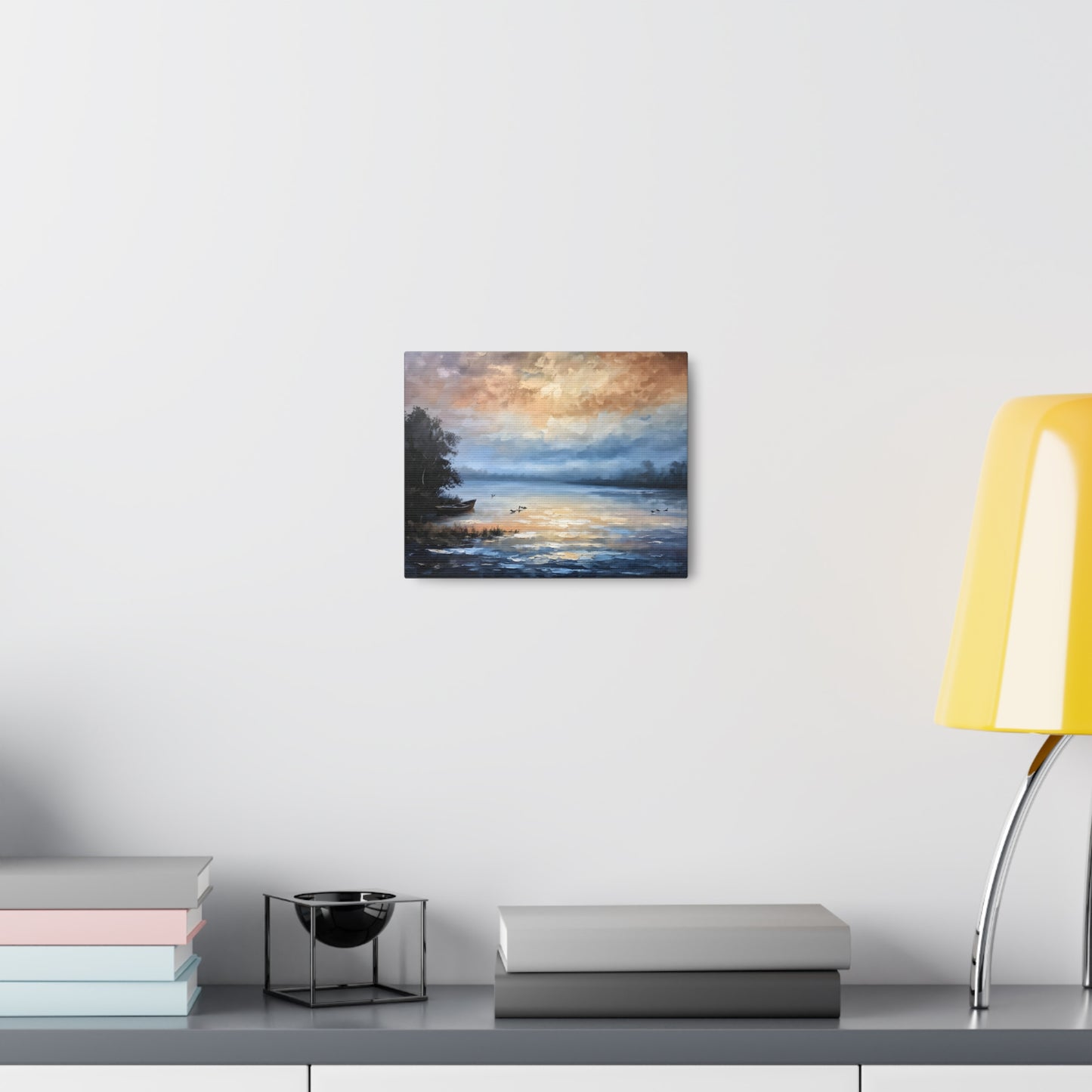 Whispering Horizon: Classic Oil Painting Wall Décor