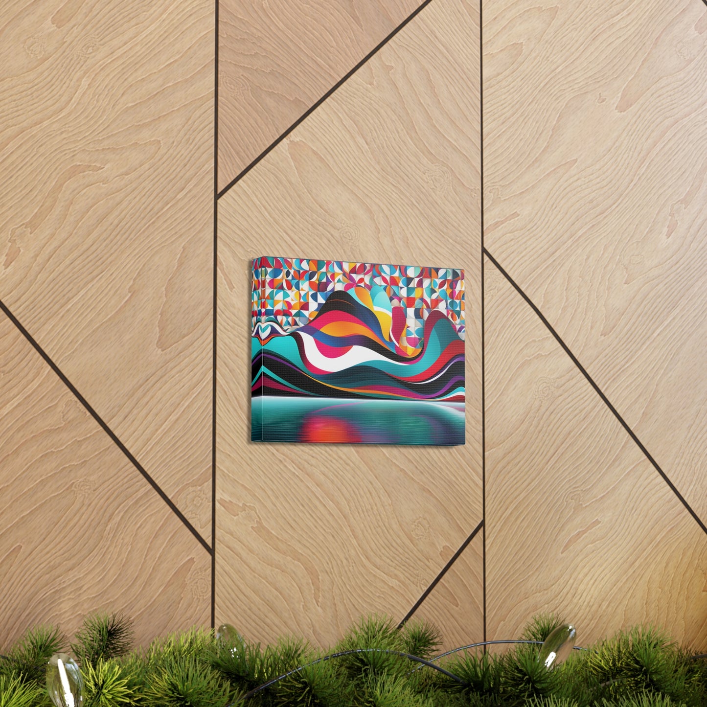 Liquid Reflections: Abstract Wall Décor