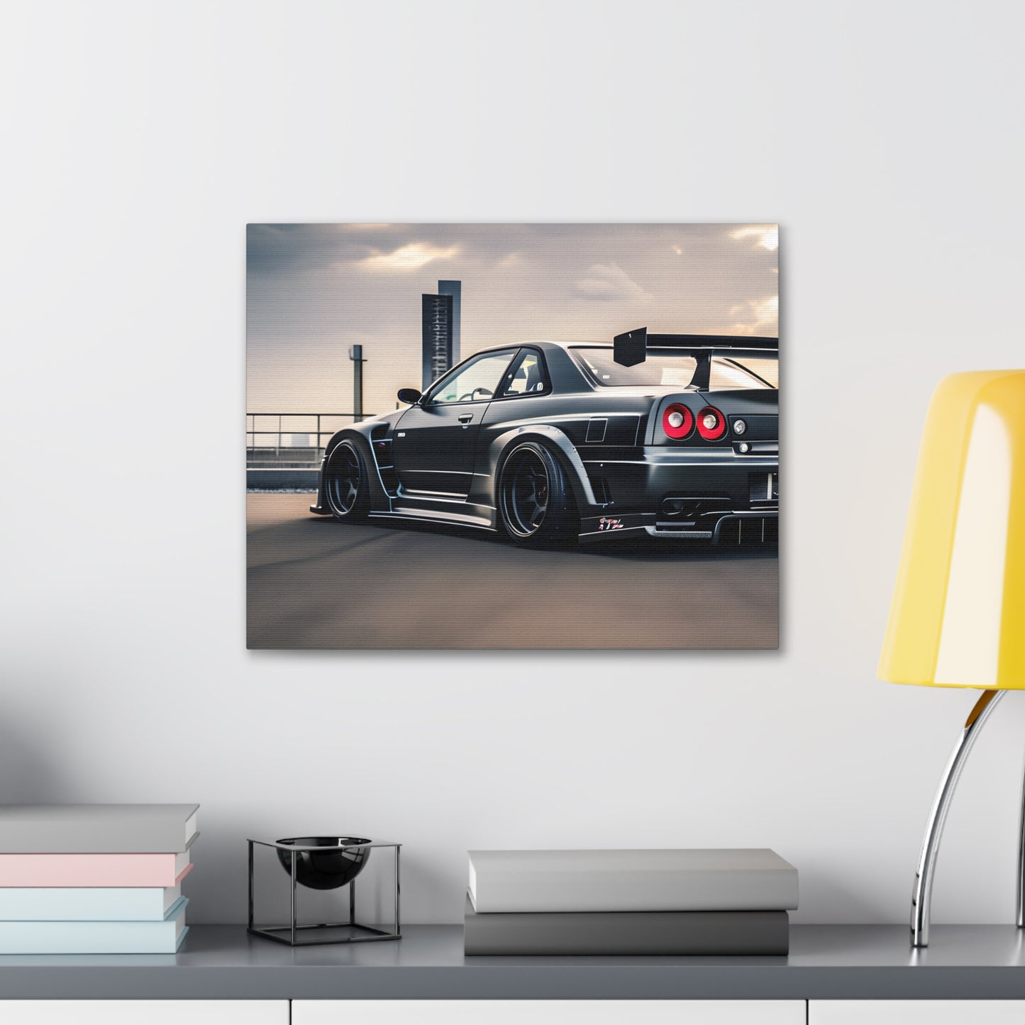 Skyline Symphony: Famous Auto Wall Décor