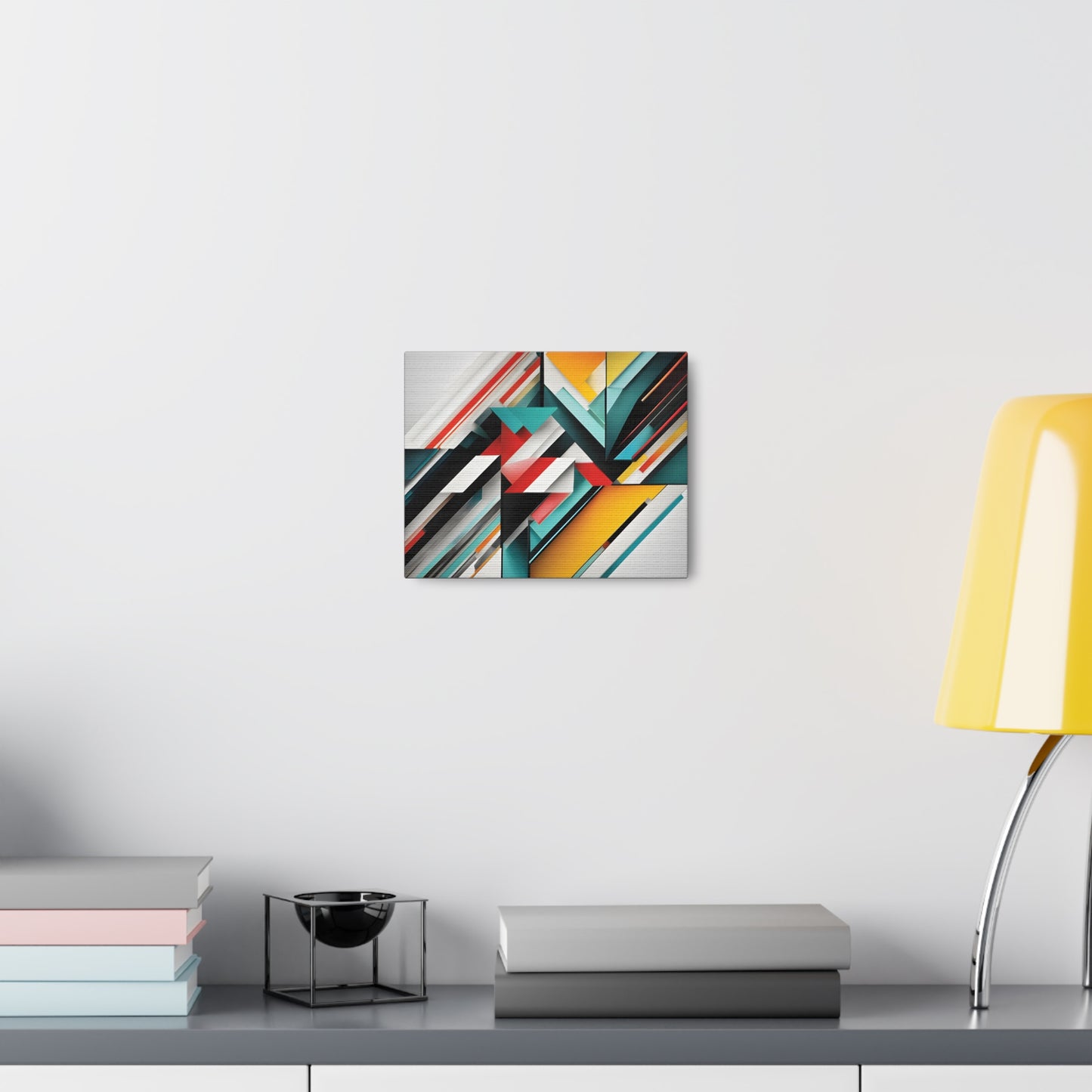 Serene Streams: Abstract Wall Décor