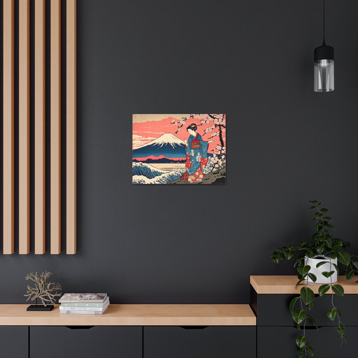 Geisha Glamour: Ukiyo-e Wall Décor