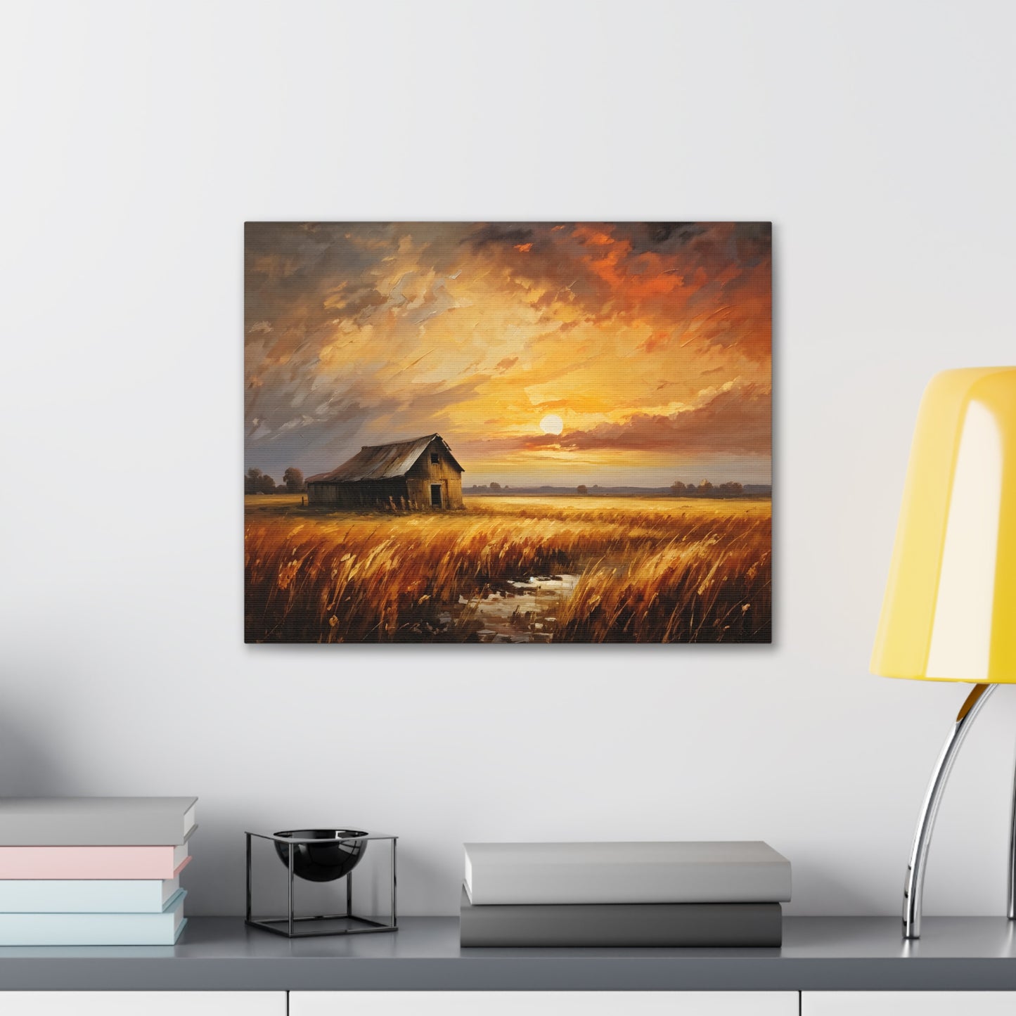 Tranquil Path: Classic Oil Painting Wall Décor