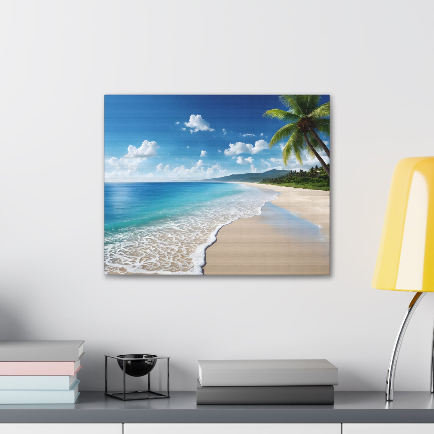 Golden Sands Serenity: Beach Wall Décor