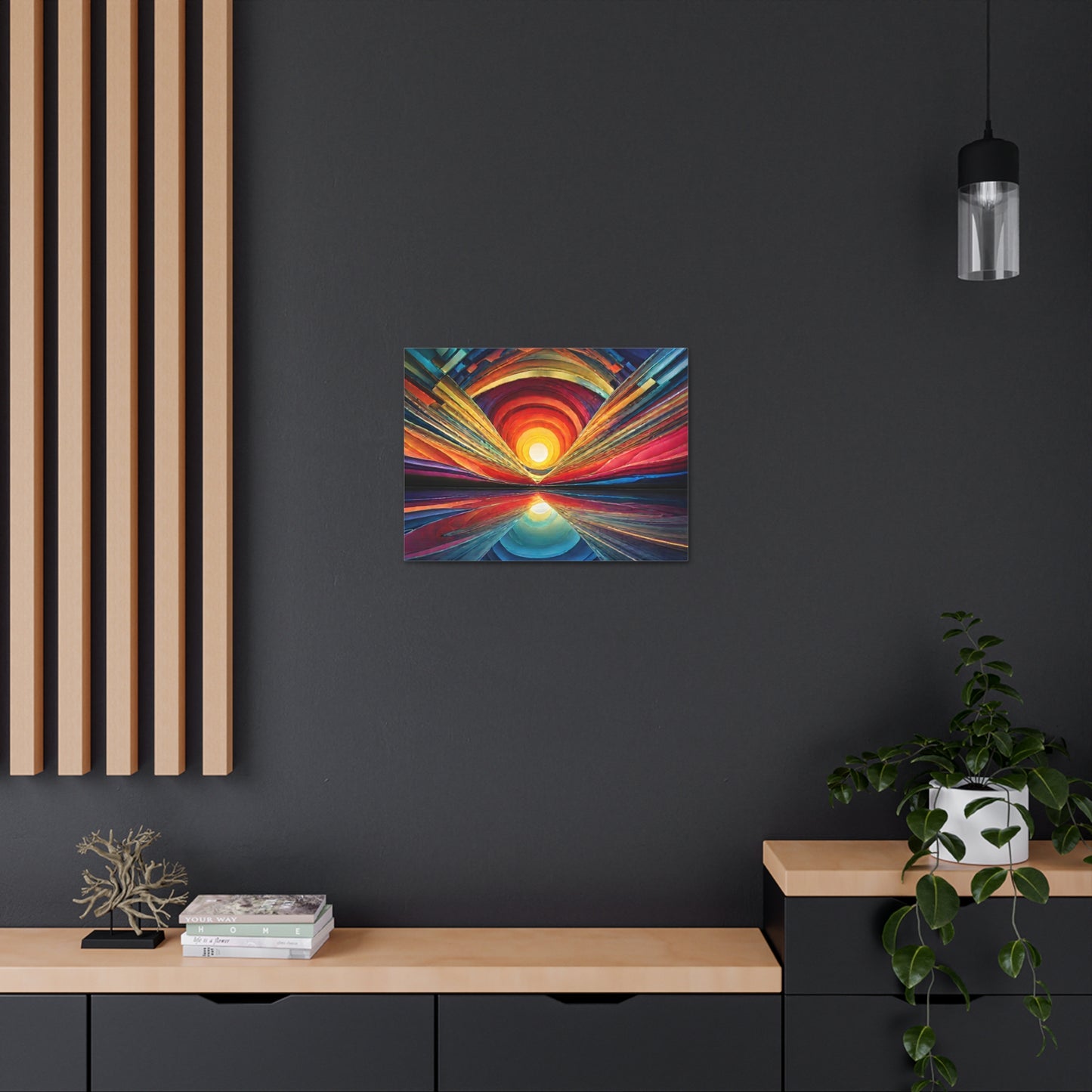 Mystical Whirl: Abstract Wall Décor