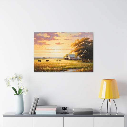 Dawn’s Whisper: Classic Oil Painting Wall Décor