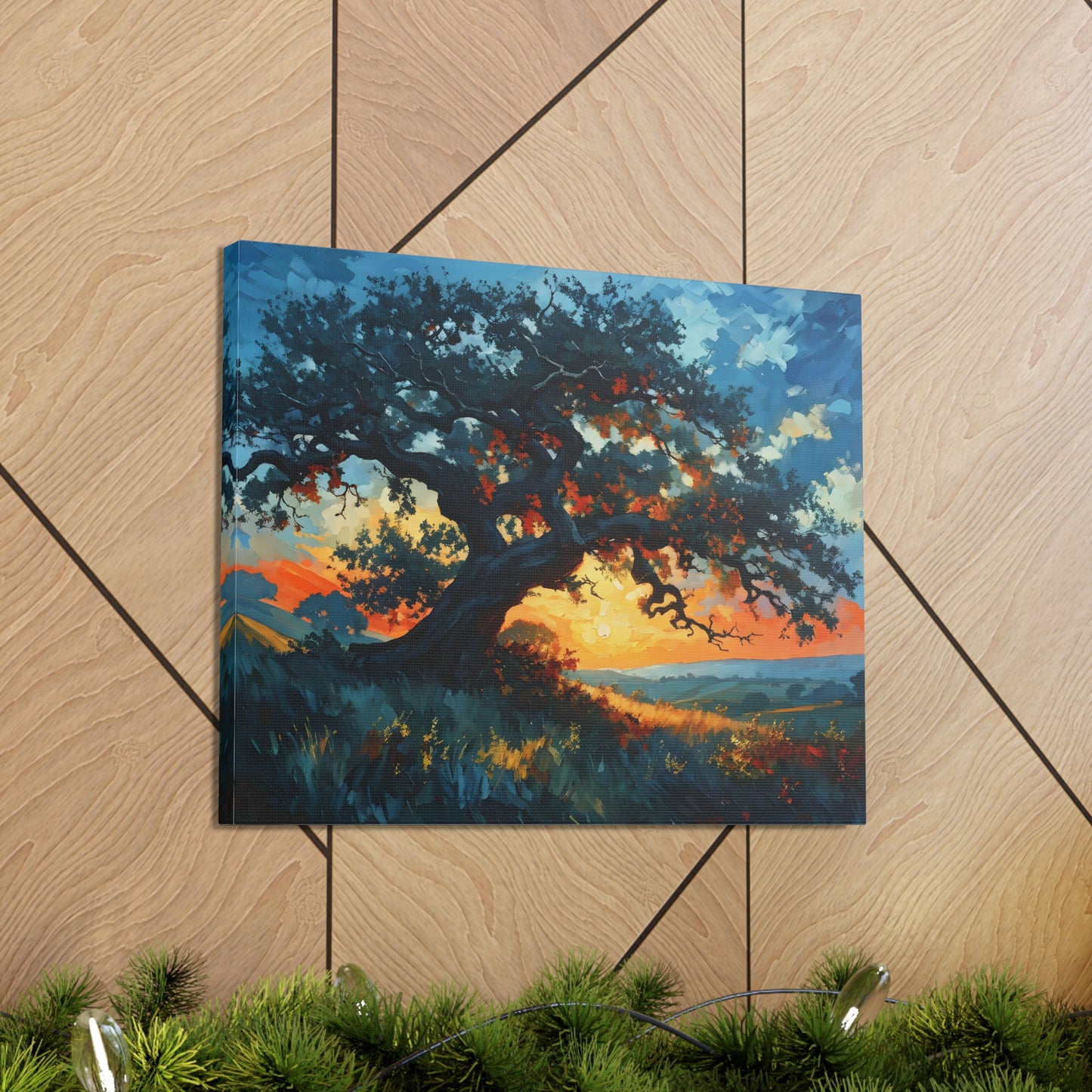 Enchanted Horizon: Classic Oil Painting Wall Décor