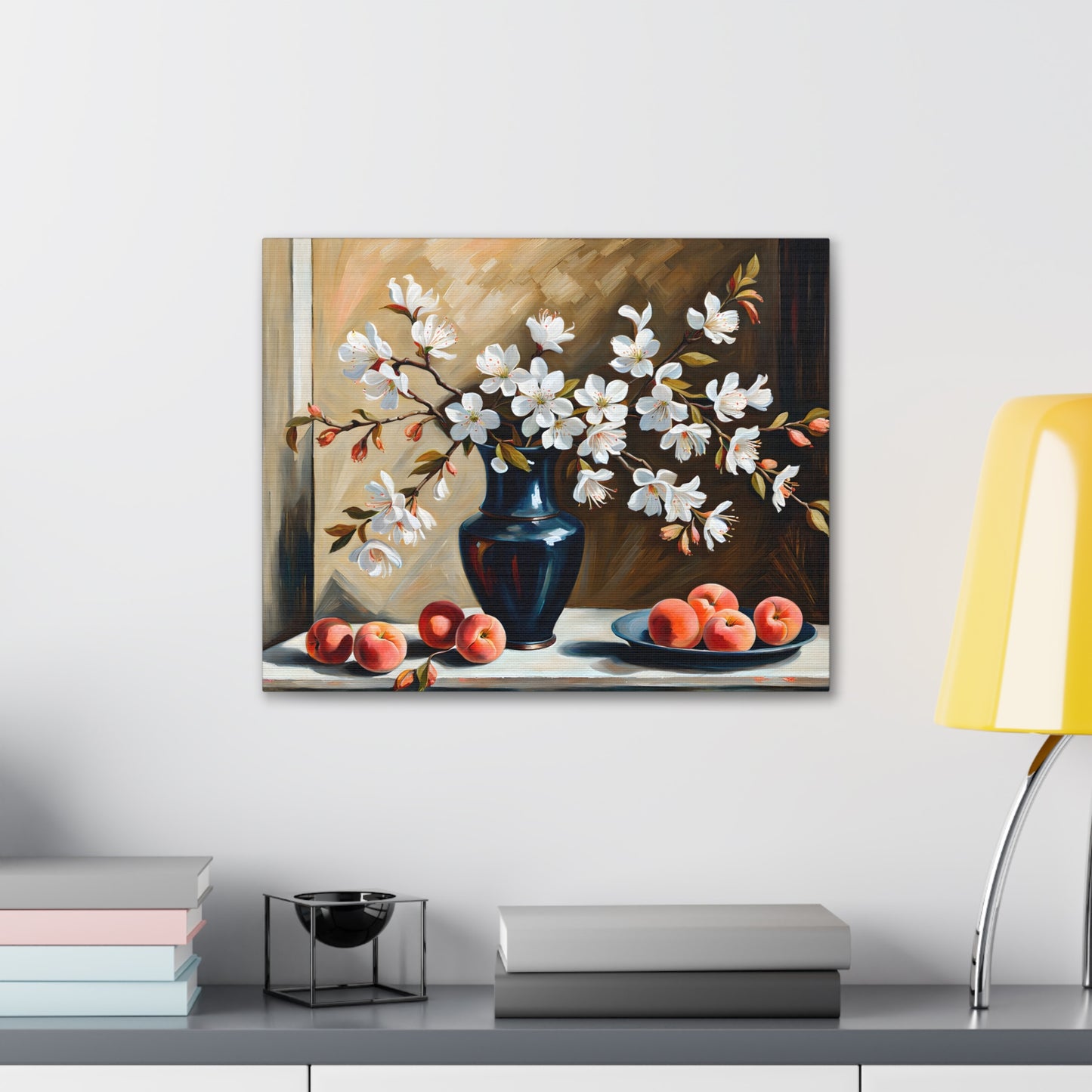 Golden Orchard: Classic Oil Painting Wall Décor