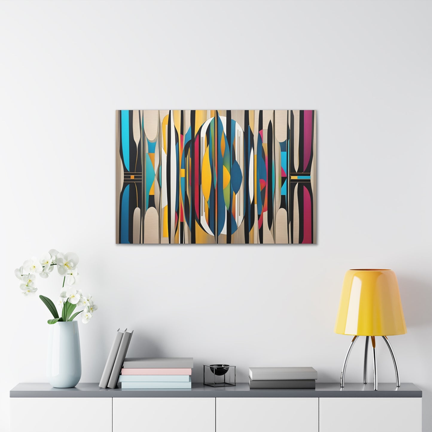 Colors of Language: Abstract Wall Décor