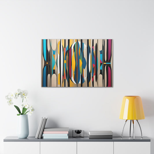 Colors of Language: Abstract Wall Décor