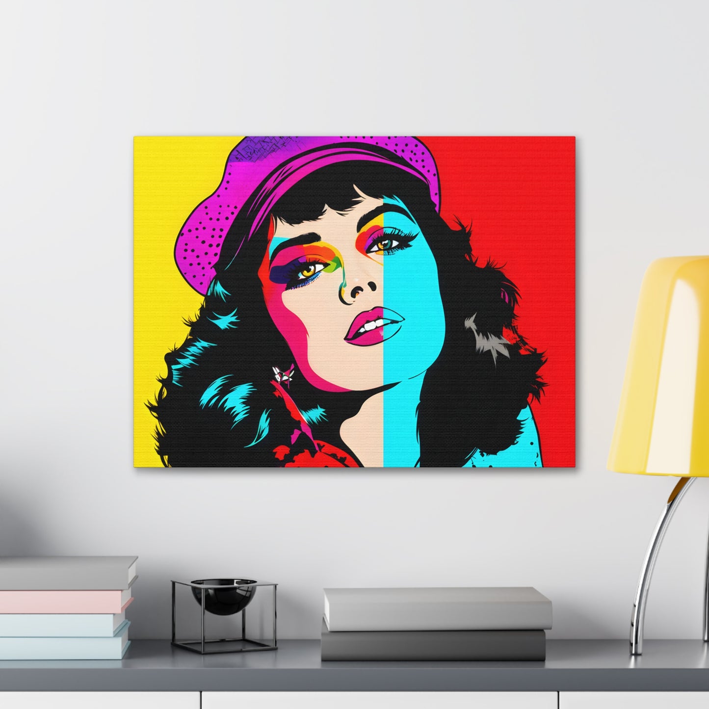 Color Clash: Pop Art Wall Décor