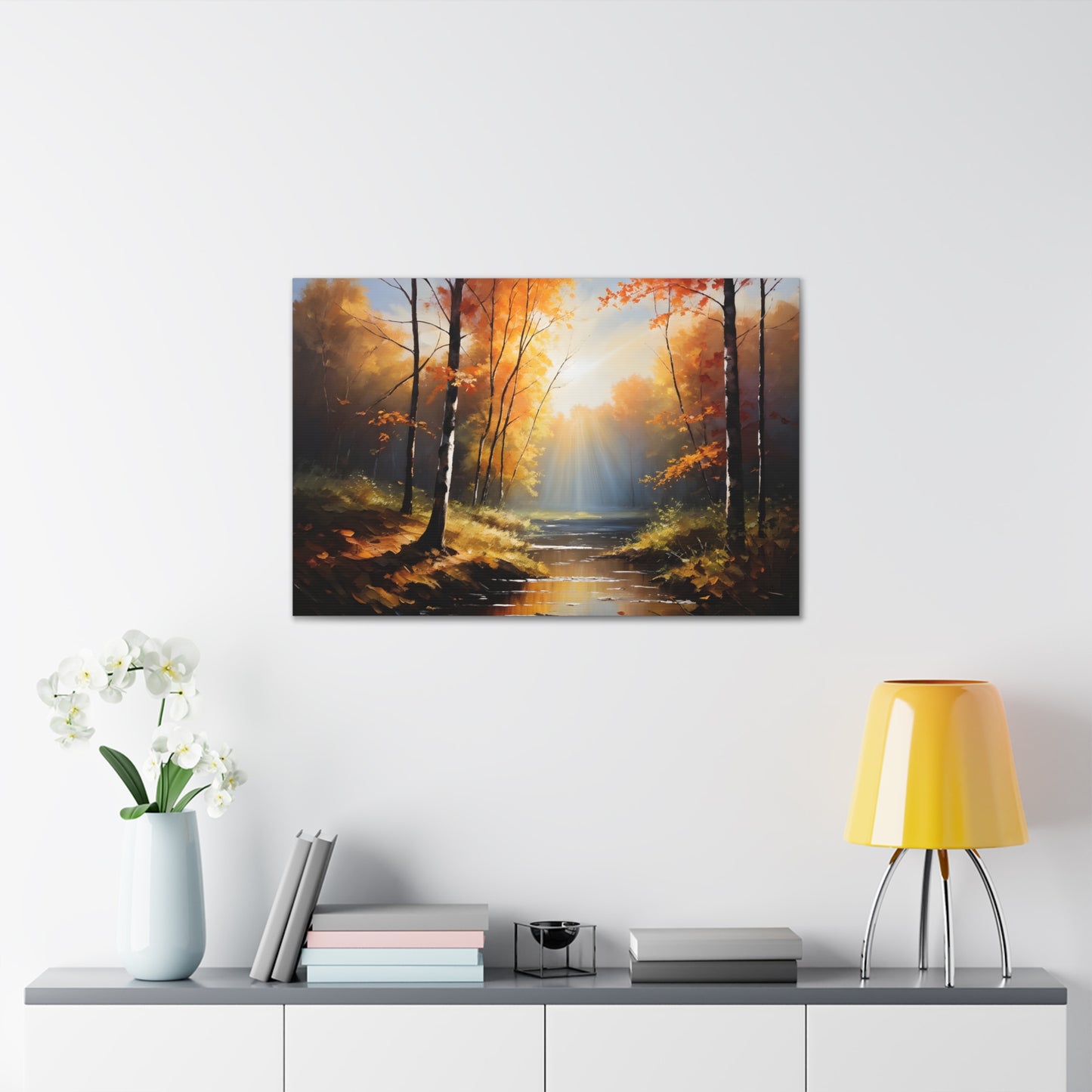 Highland Streams: Classic Oil Painting Wall Décor