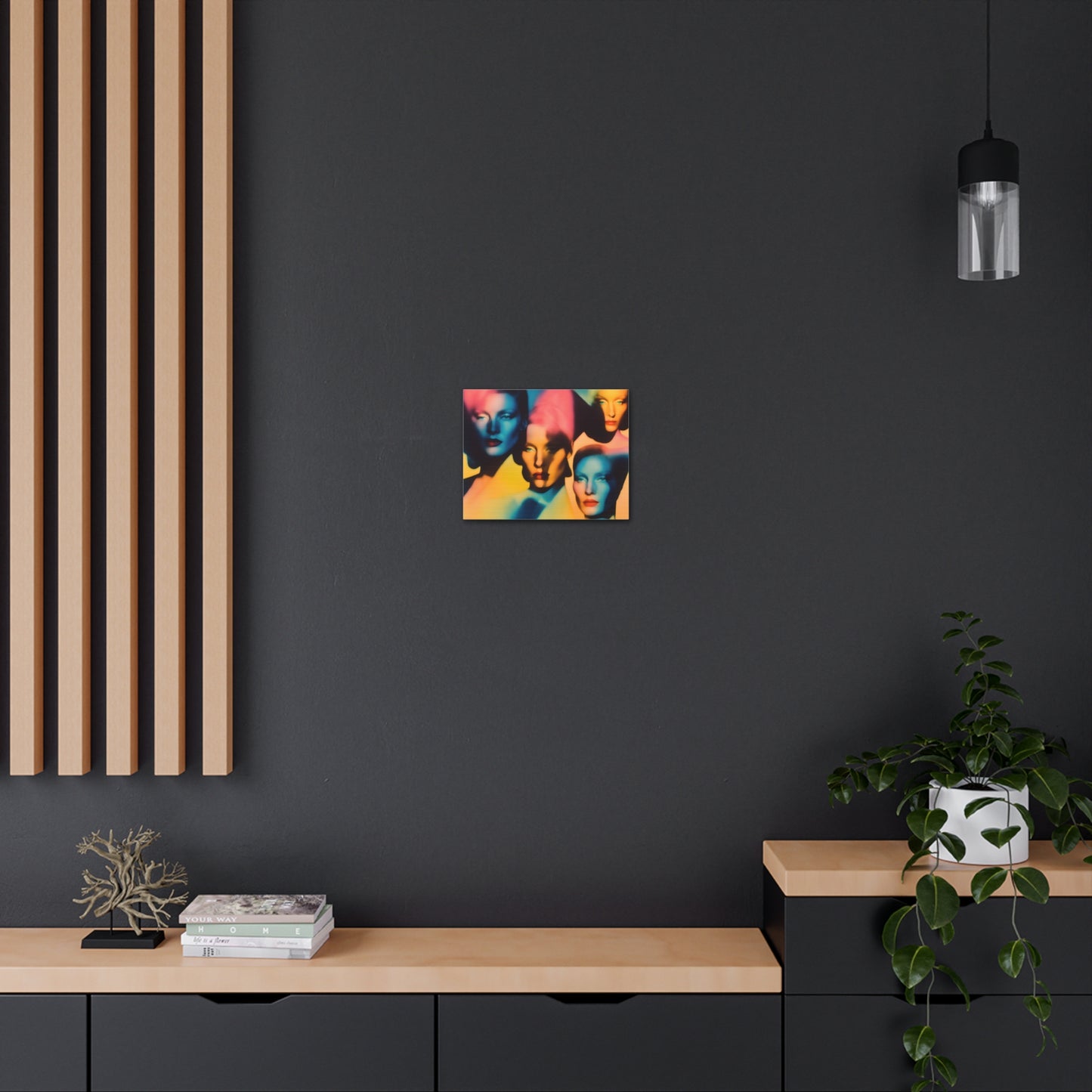 Vivid Expressionism: Iconic Wall Décor