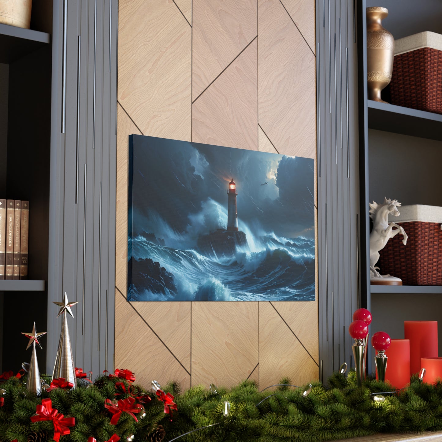 Lighthouse Luminance: Nautical Wall Décor