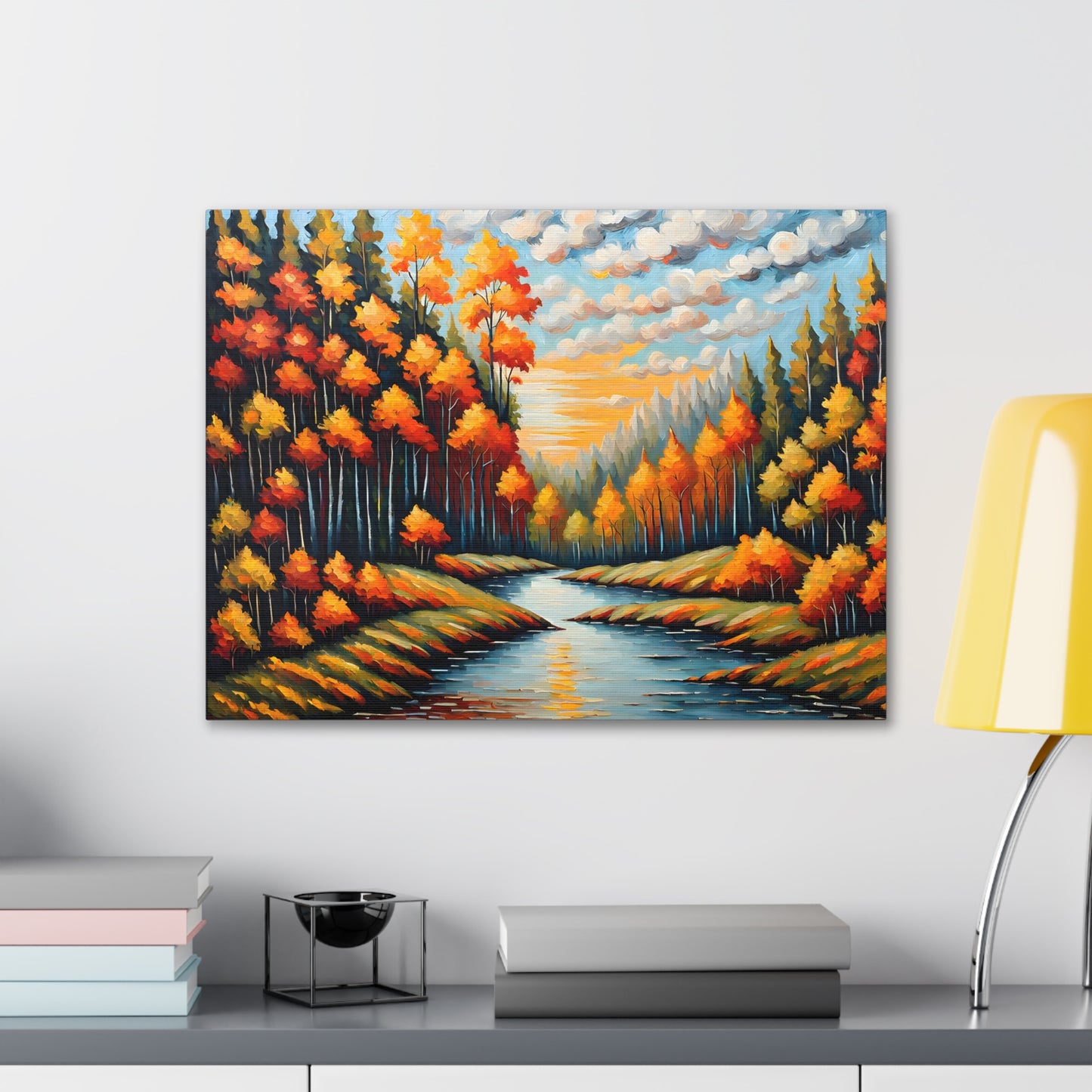 Summer’s End: Classic Oil Painting Wall Décor