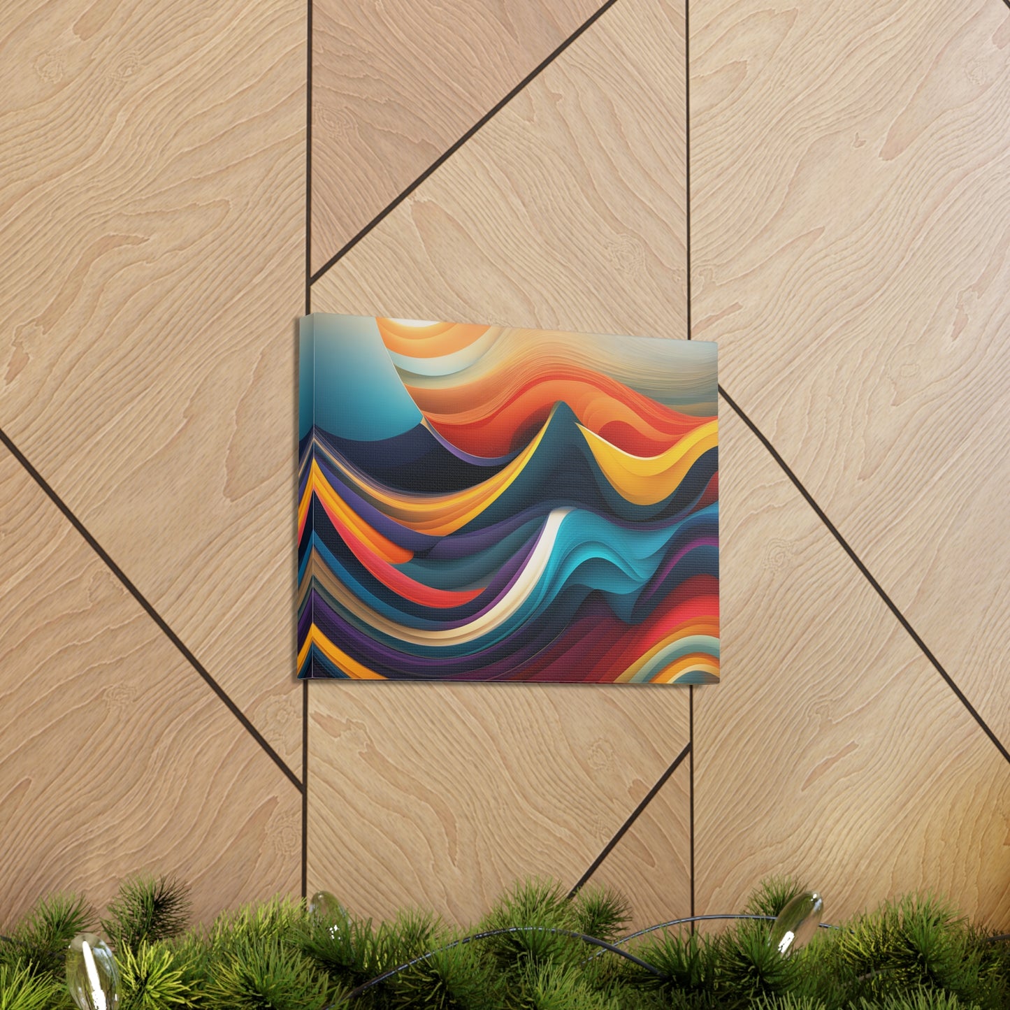 Chromatic Symphony: Abstract Wall Décor