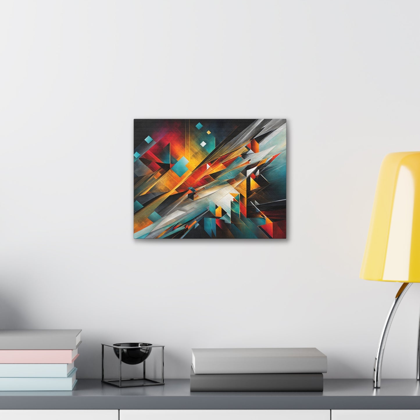 Starlit Pathways: Abstract Wall Décor