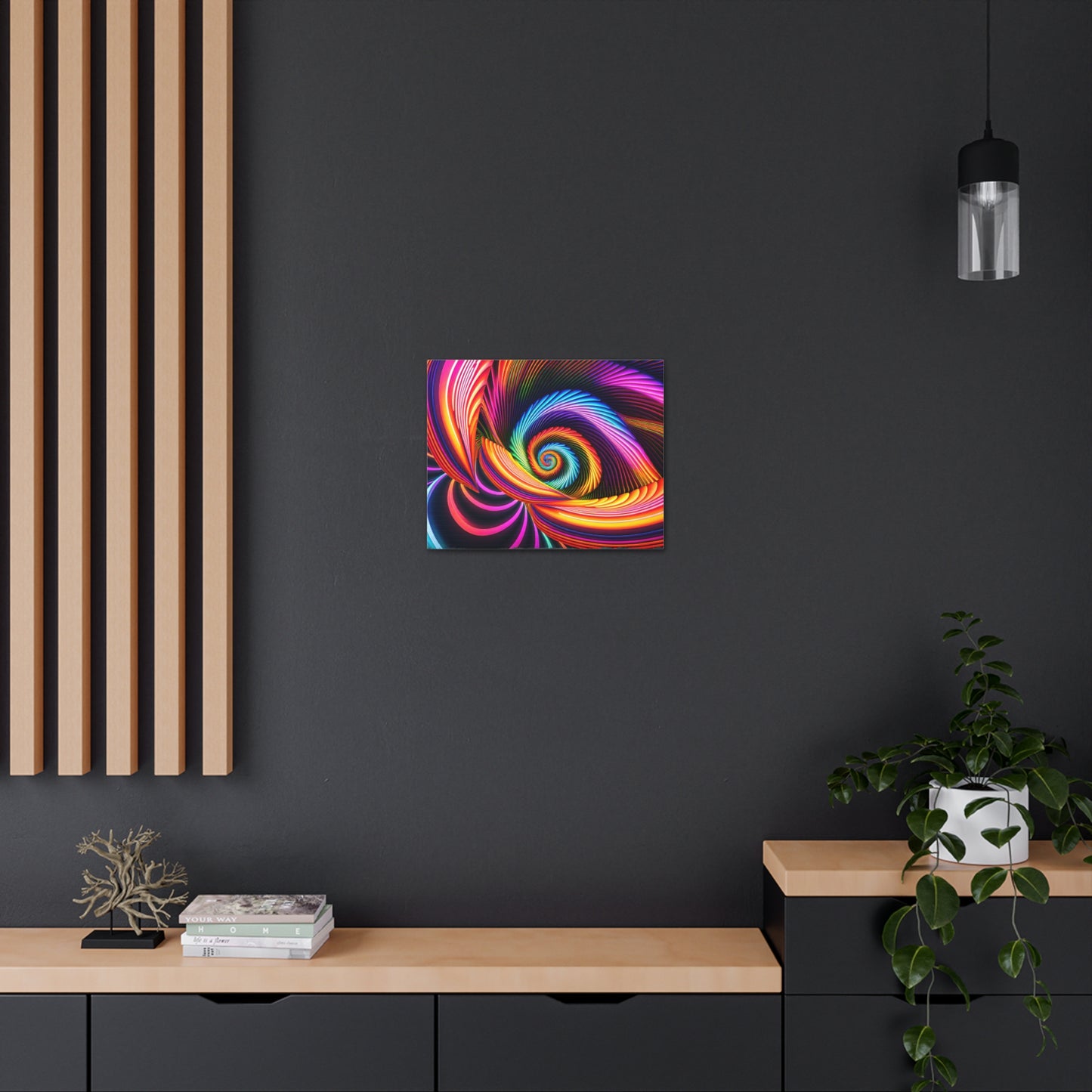 Neon Nebula: Psychedelic Wall Décor