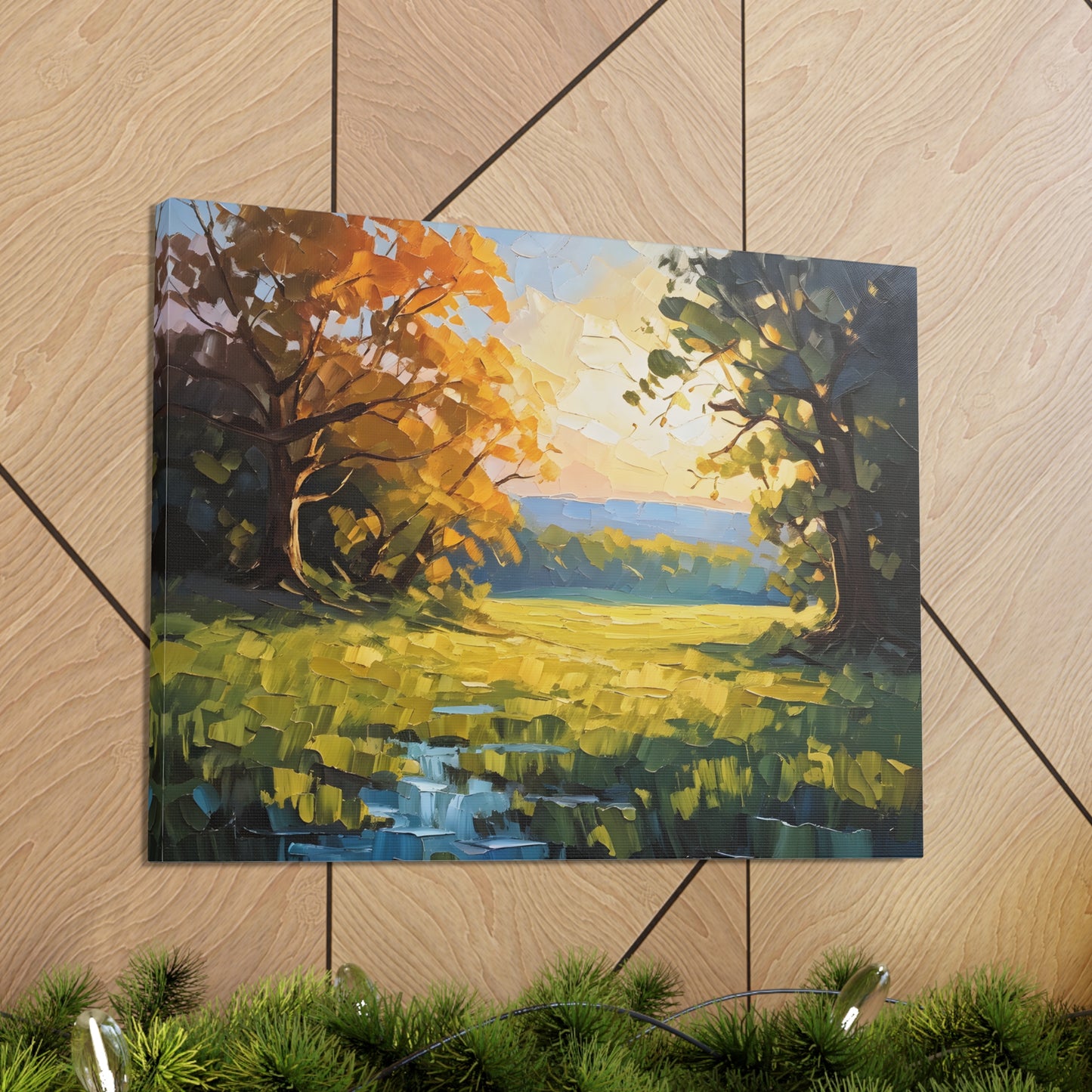 Enchanted Forest: Classic Oil Painting Wall Décor